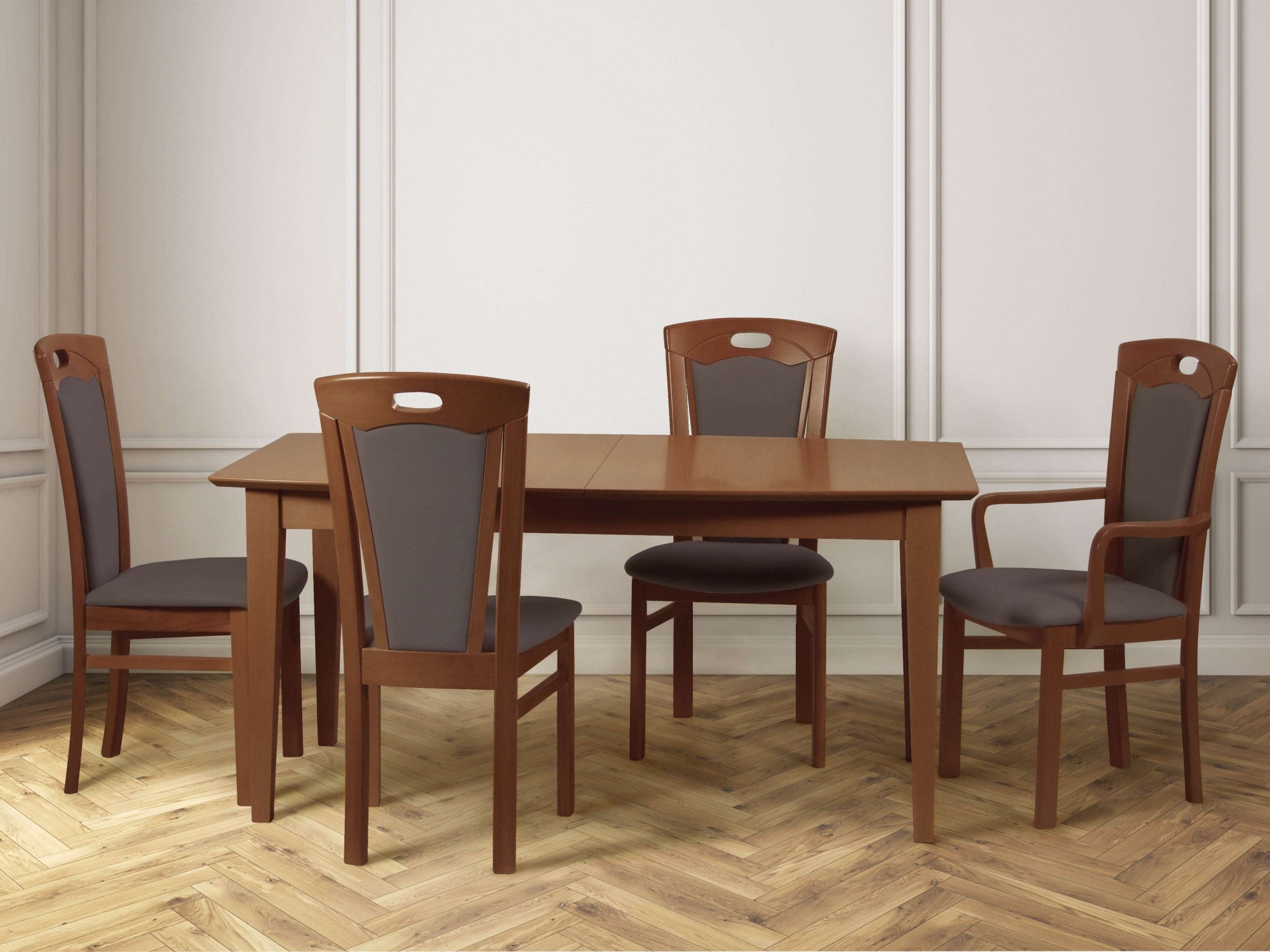 Home affaire Esszimmerstuhl »FERDI Made in Italy, Massivholz«, (Set), 2 St. günstig online kaufen