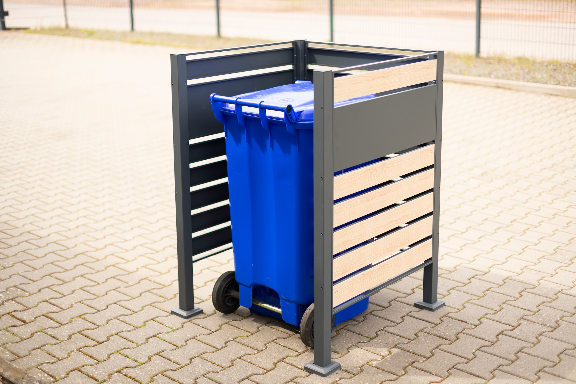 WESTMANN Mülltonnenbox »Planum«, Mülltonnenverkleidung & Sichtschutz