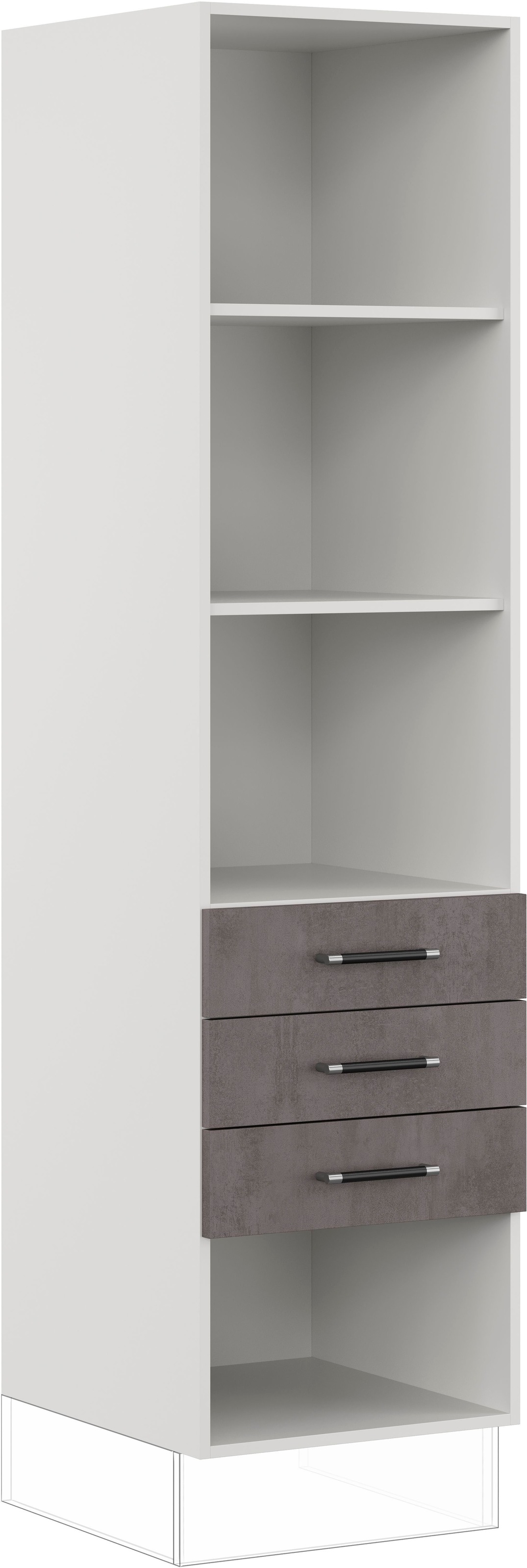IMPULS KÜCHEN Seitenschrank »"Prag", Breite/Höhe: 50/190,7 cm, mit Soft-Clo günstig online kaufen