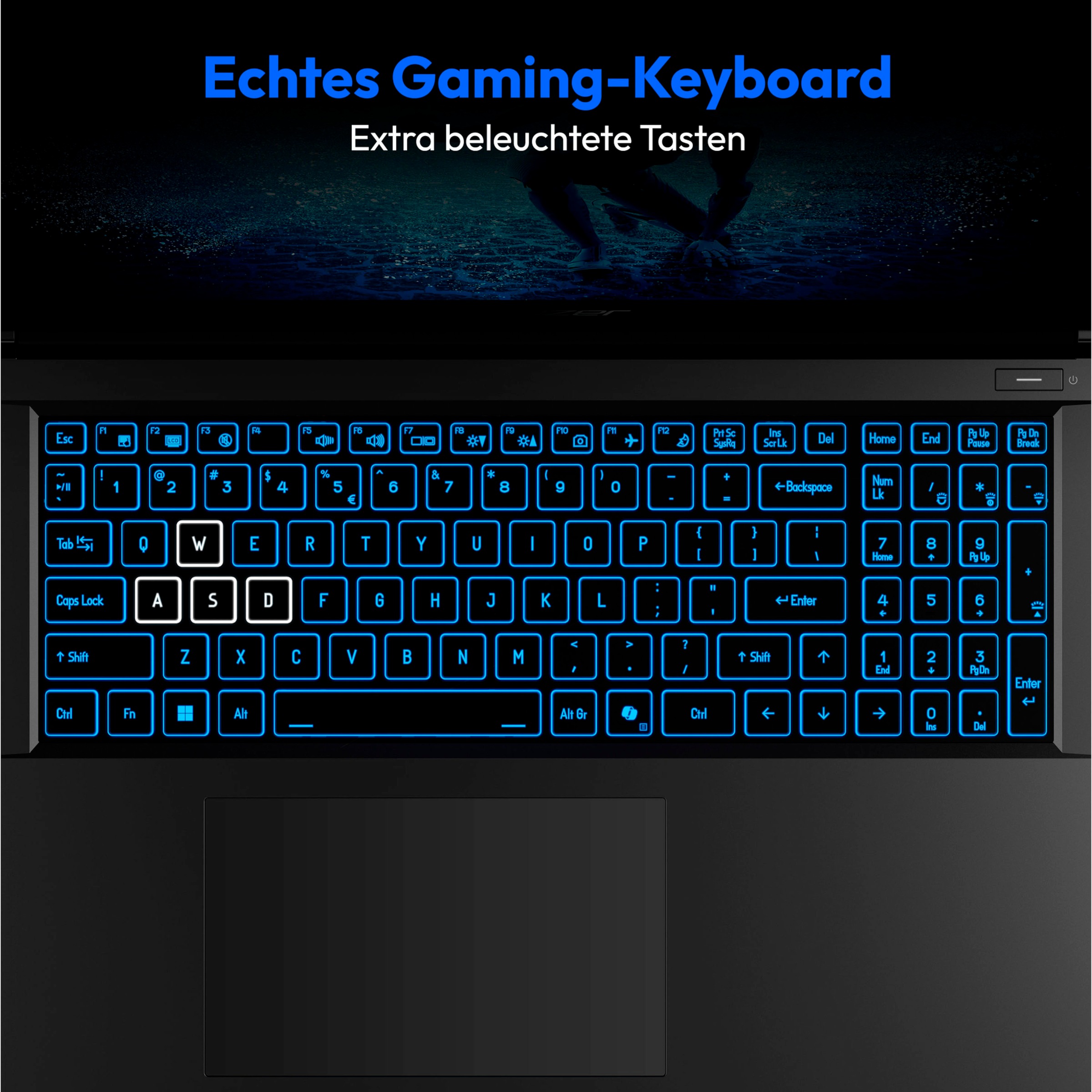 Medion® Gaming-Notebook »ERAZER Defender P50i (MD62678)«, 43,9 cm, / 17,3 Zoll, Intel, Core i7, GeForce RTX 4060, 1000 GB SSD