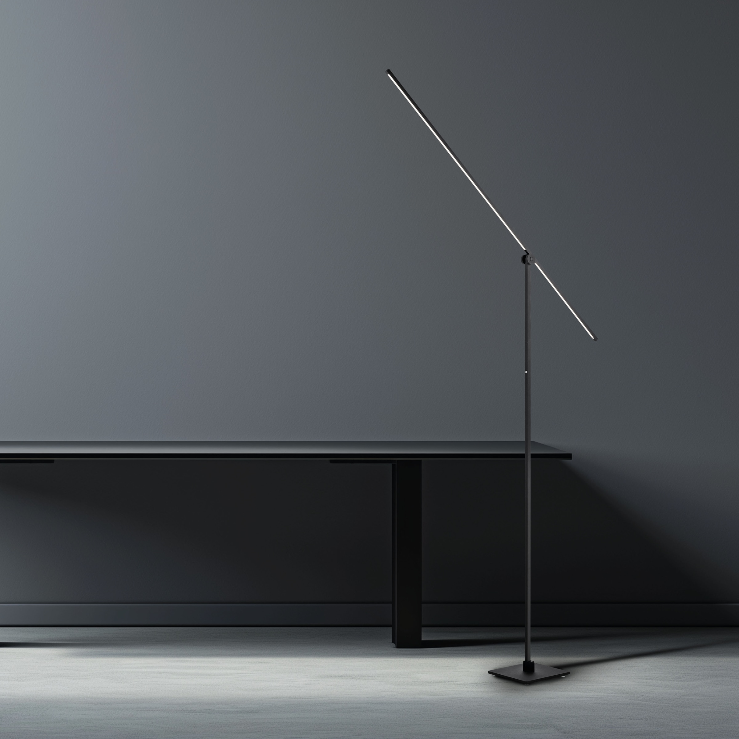 Neuhaus PURE LED Stehlampe »PURE Grafo« LED-Board 1 Stk. Warmweiß 3-Stufen Touchdimmer (20%-50%-100%), Lesearm schwenkbar