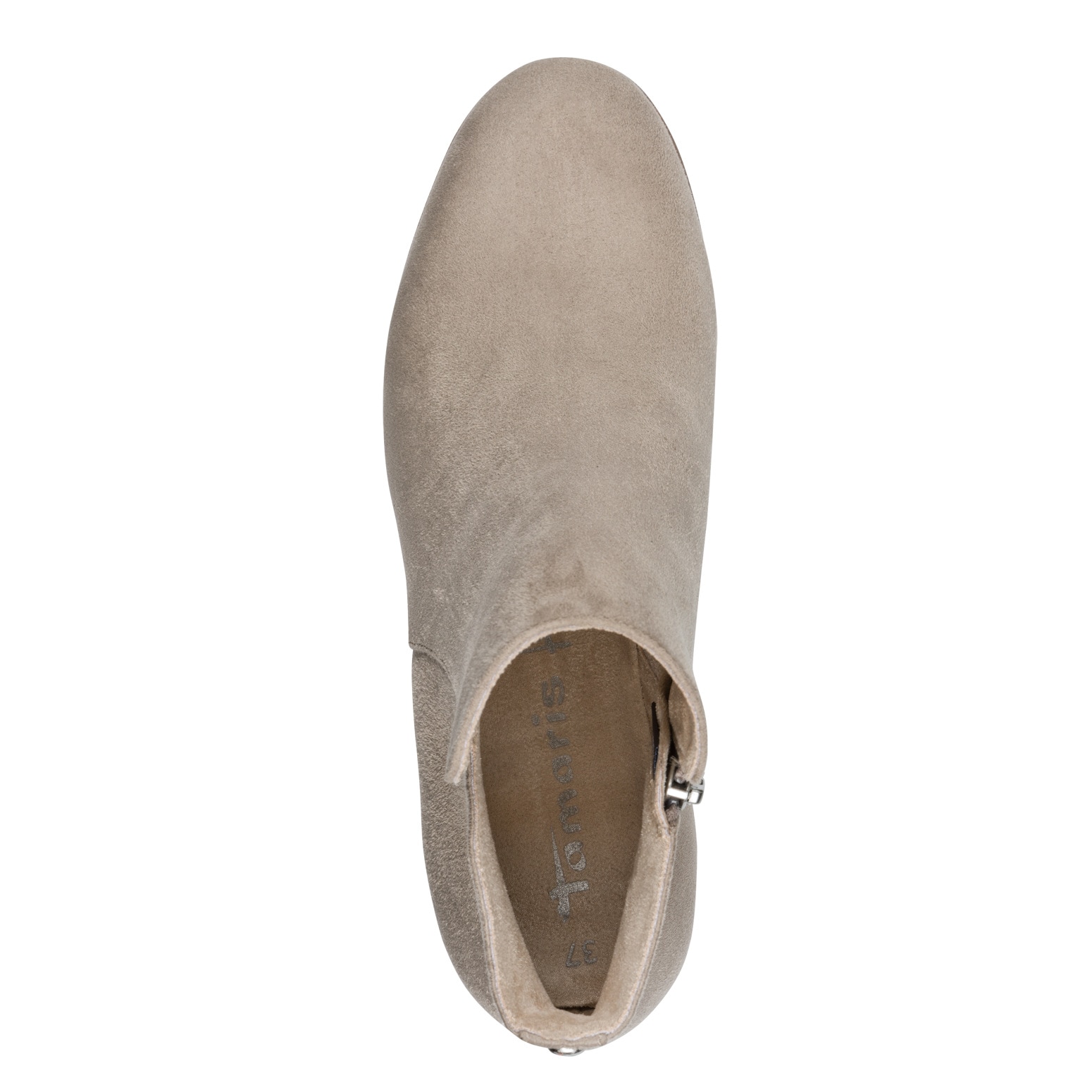 Tamaris Stiefelette, Blockabsatz, Basicstiefelette in veganer Verarbeitung, schmale Form
