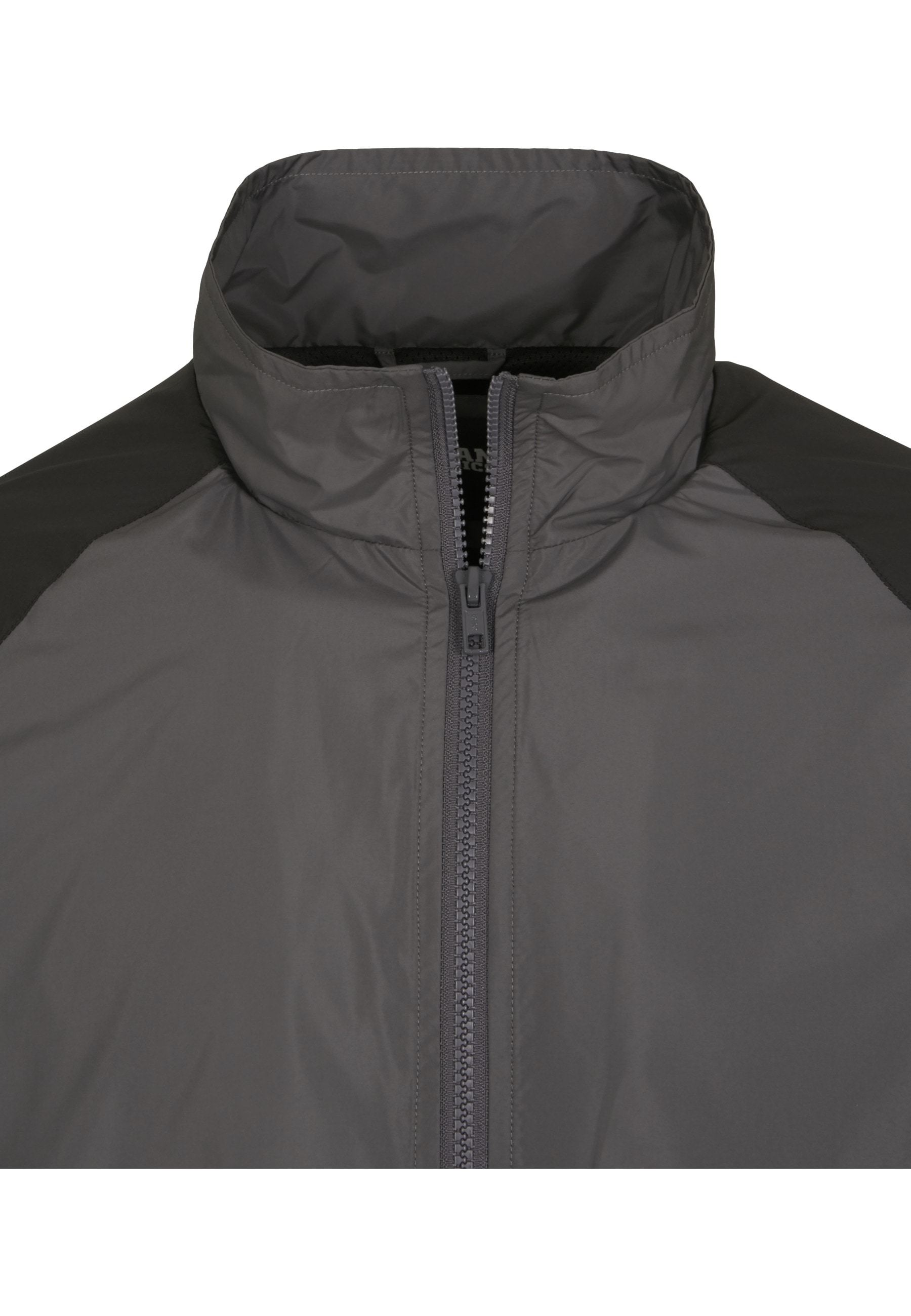 URBAN CLASSICS Trainingsjacke »Urban Classics Herren Block Sport Track Jacket« 1 Stk. tlg. ohne Kapuze