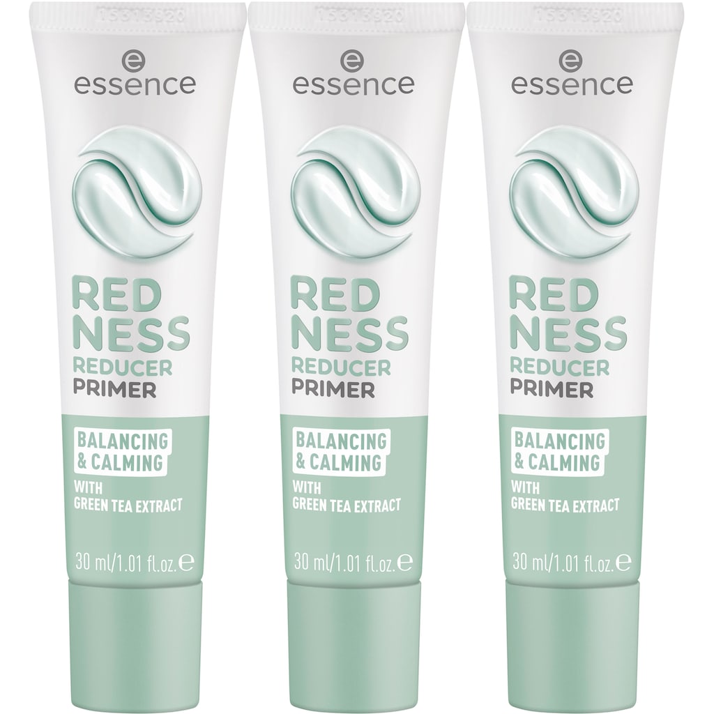 Essence Primer »REDNESS REDUCER PRIMER«, (Set, 3 tlg.)