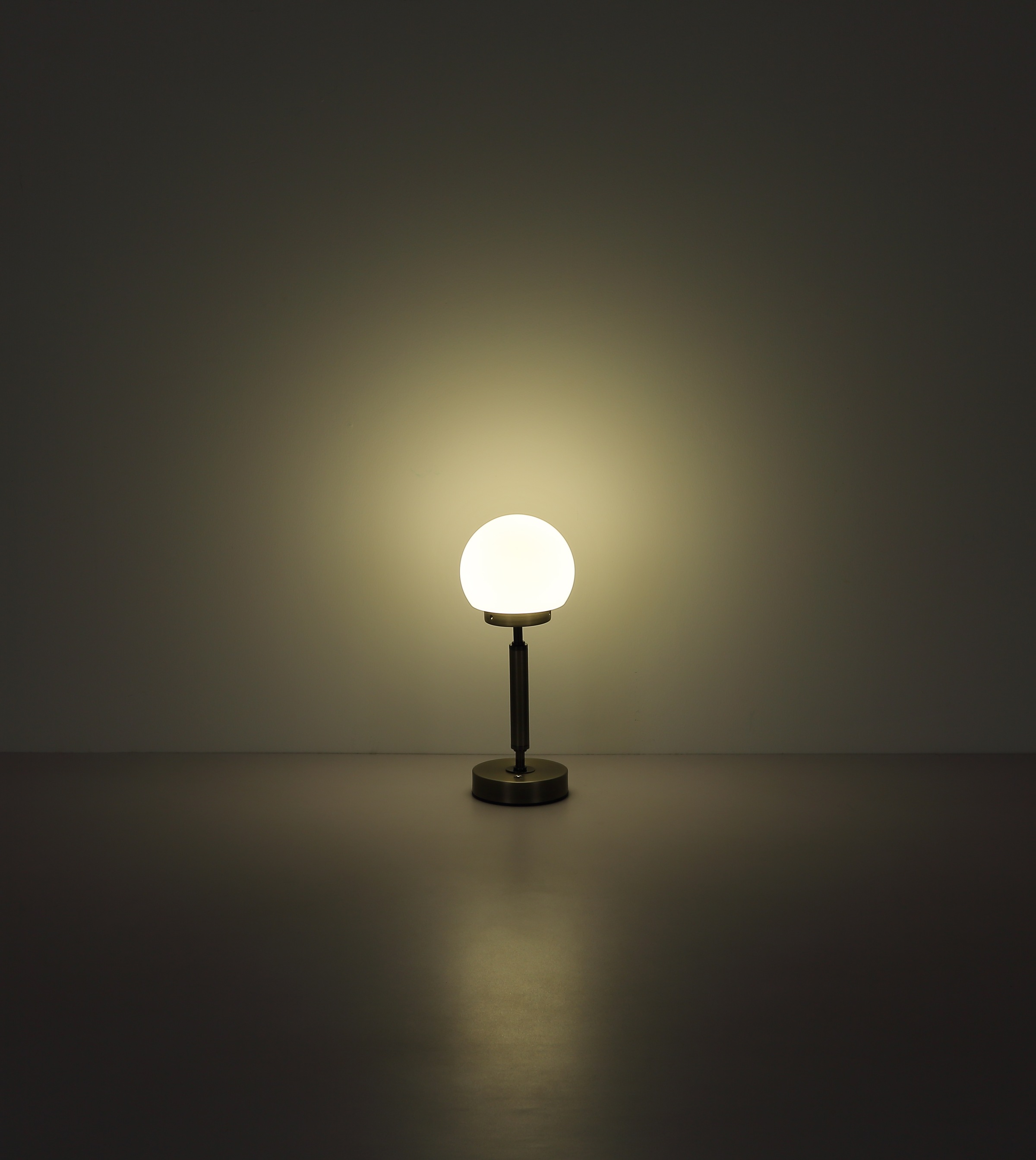 GLOBO LIGHTING Tischleuchte »HAKU« LED-Modul 1 Stk. warmweiß - kaltweiß Tischlampe Nachttischlampe Deko-Tischleuchte Schlafzimmer