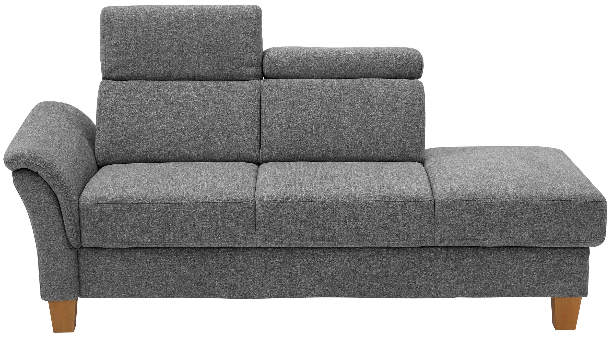 Home affaire Recamiere "Conville" incl. Kopfteilverstellung, Federkern, wah günstig online kaufen