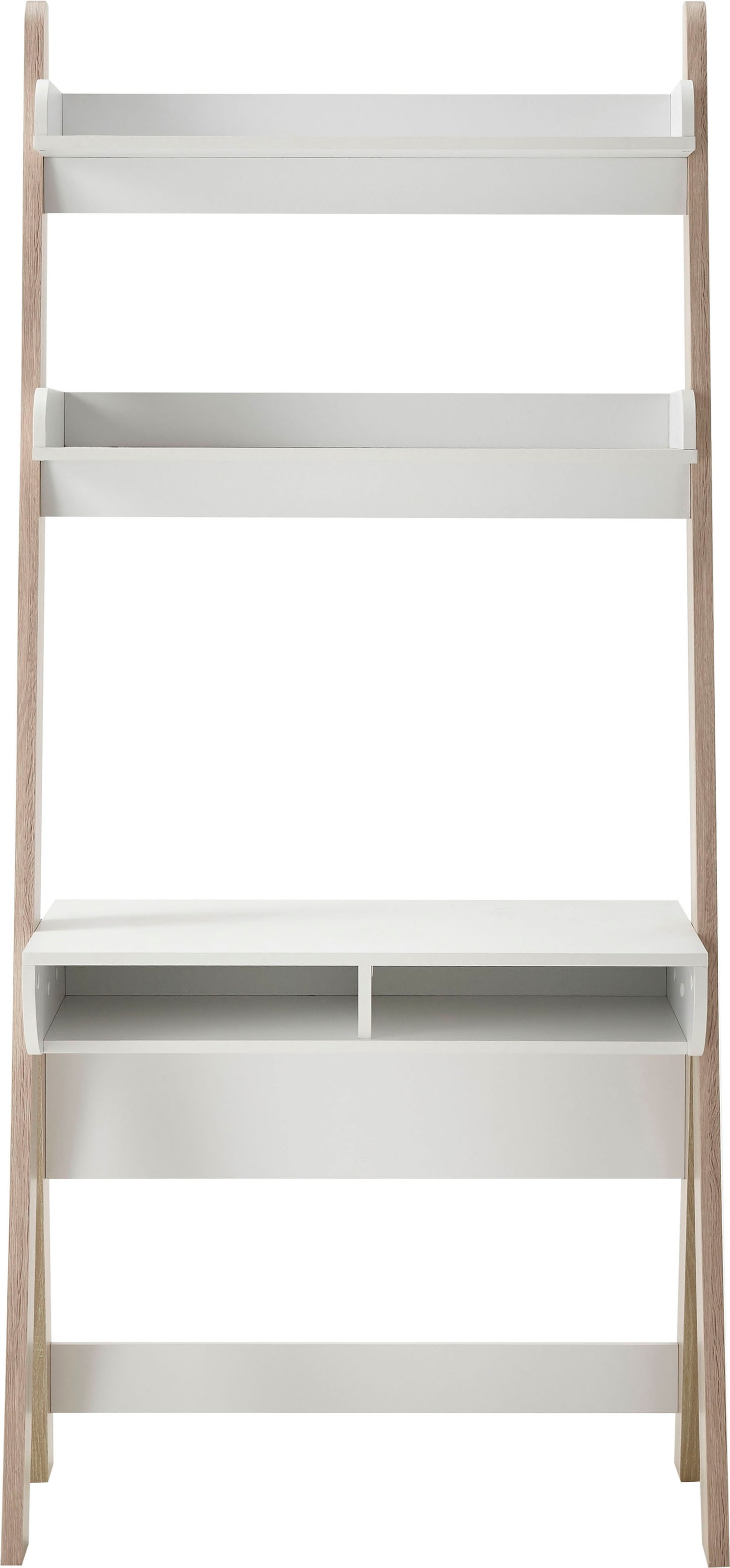 MCA furniture Schreibtisch »Viterbo«, Standregal mit Schreibtisch weiß matt günstig online kaufen