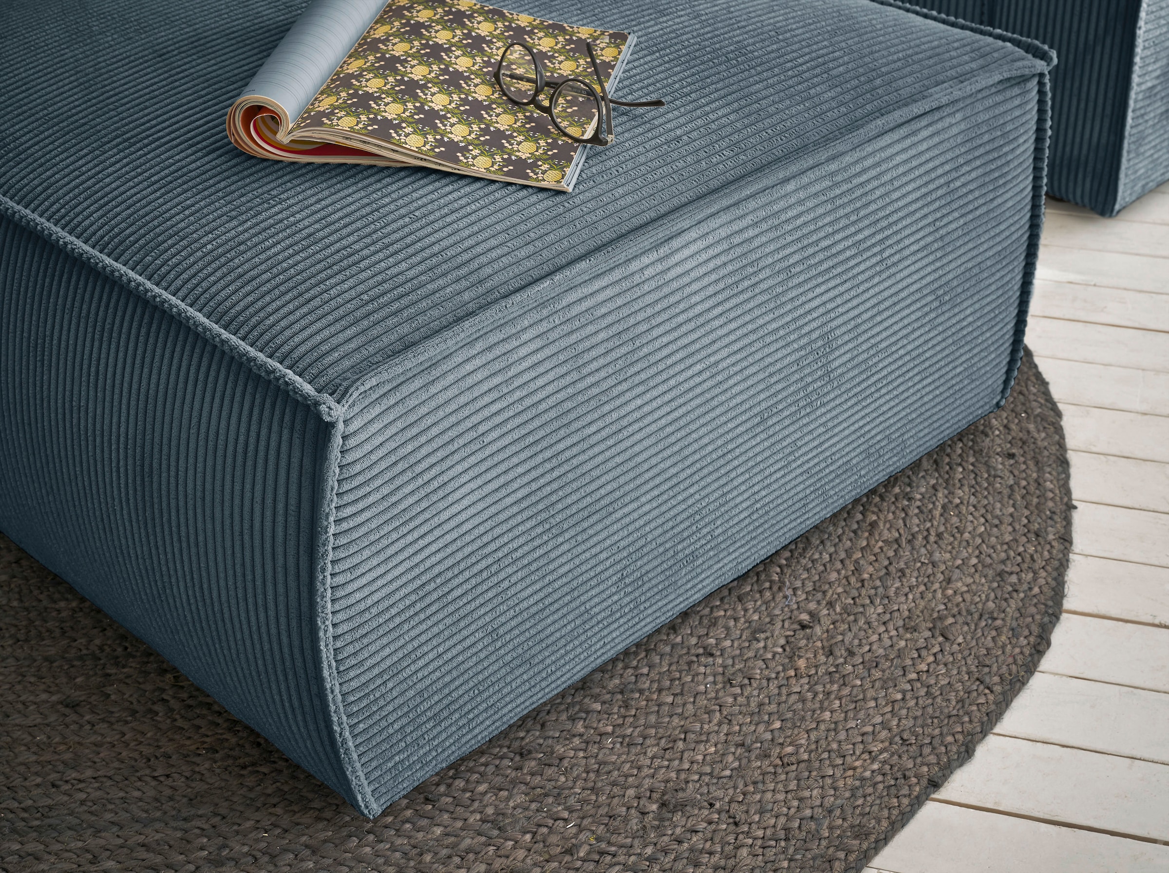 Home affaire Hocker »SHERWOOD«, Hocker quadratisch, ideale Ergänzung zum Loveseat Â»SHERWOODÂ«