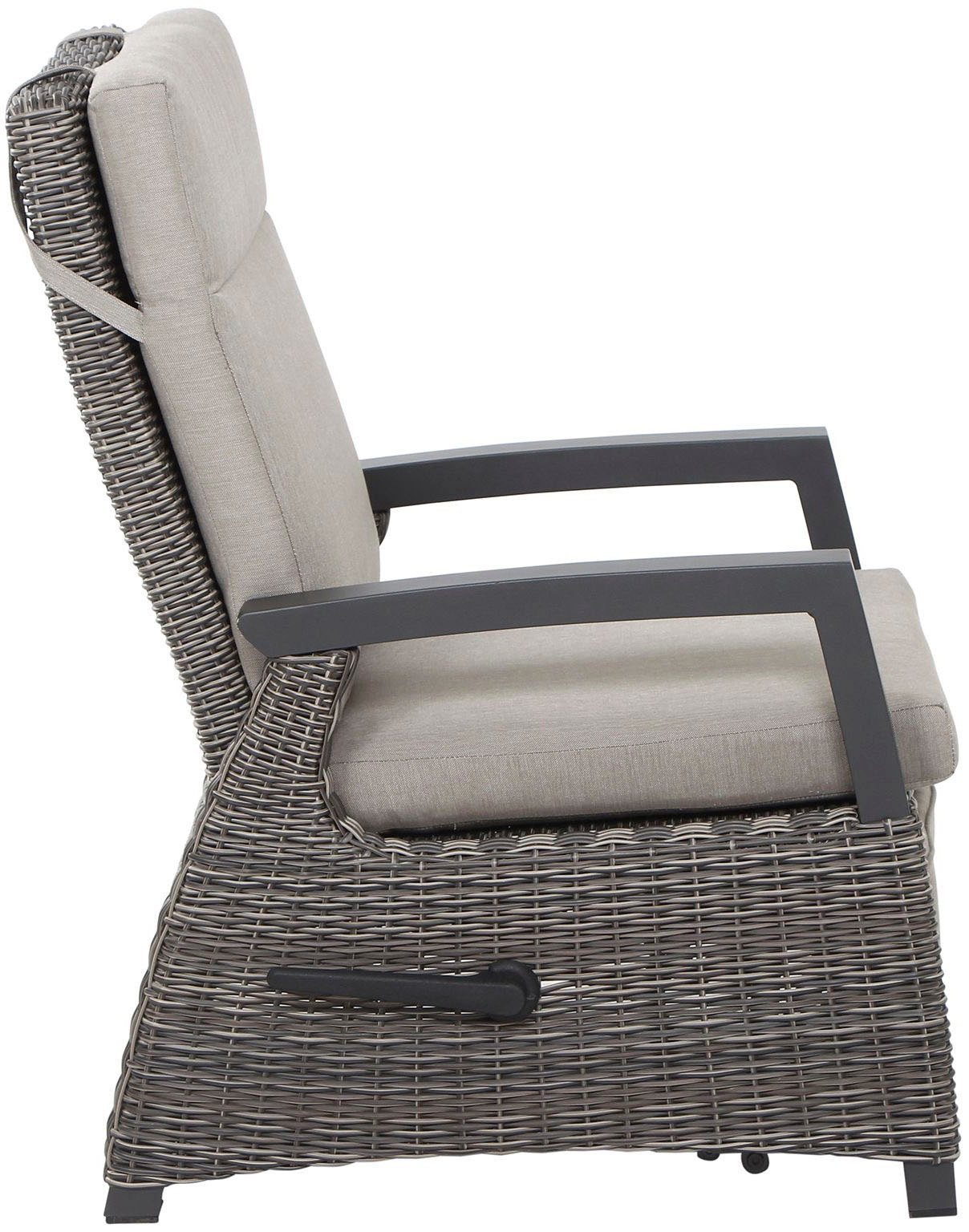 Siena Garden Gartenlounge-Set »Corido«, (Set, 8 tlg.), bestehend aus 4 Sesseln und 4 Auflagen