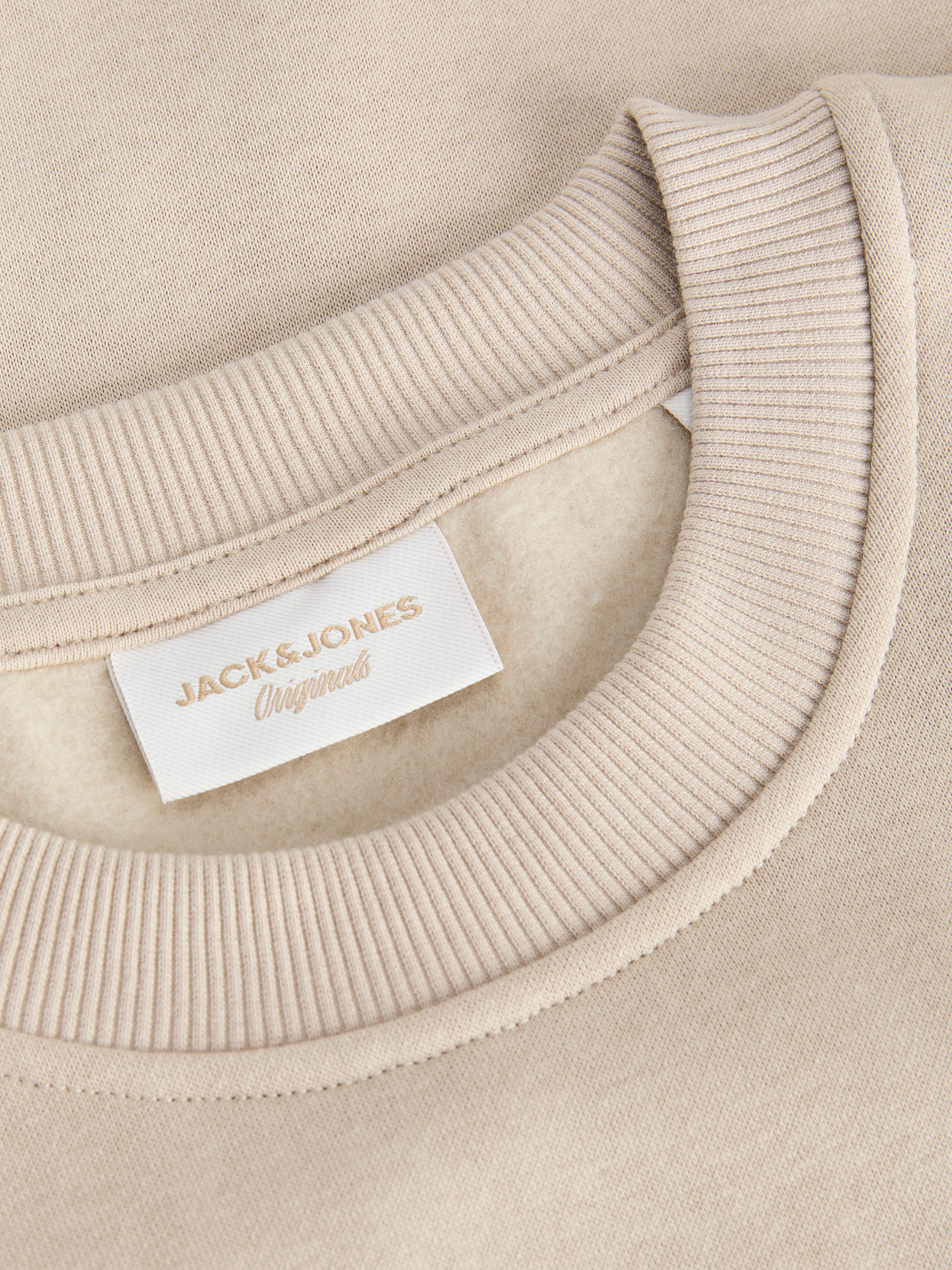 Jack & Jones Sweatshirt »JORFREDERIKSBERG BRANDING SWEAT CN FST«, Baumwollmischung, regular fit
