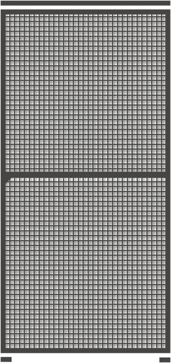 SCHELLENBERG Insektenschutz-Schiebetür »Premium zum Schieben für Terrassentür, Balkontür«, 120 x 240 cm, anthrazit und weiß