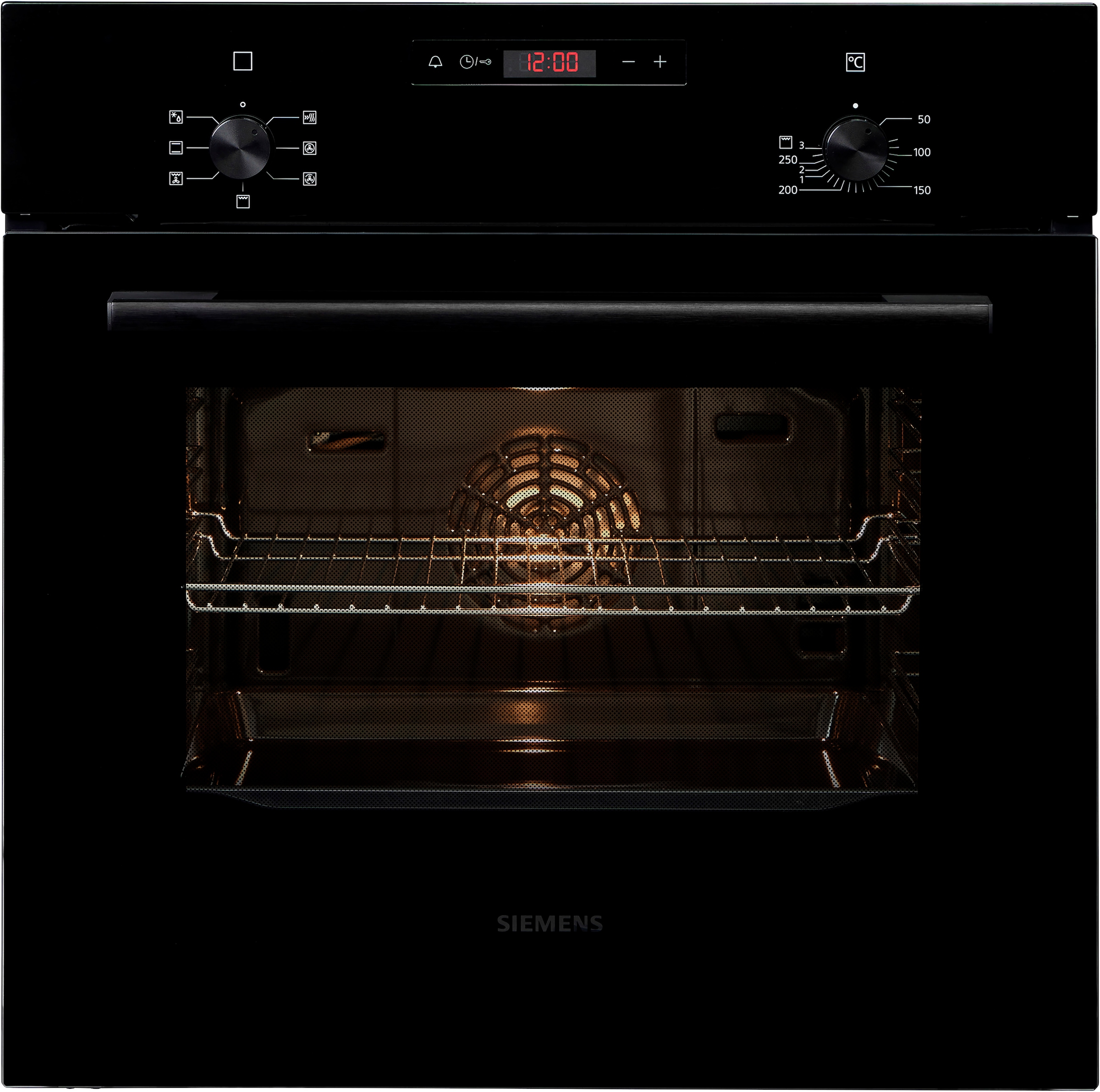 SIEMENS Backofen iQ100 »HB013FBB1«, 3D-Heißluft für gleichmäßige Hitzeverte günstig online kaufen