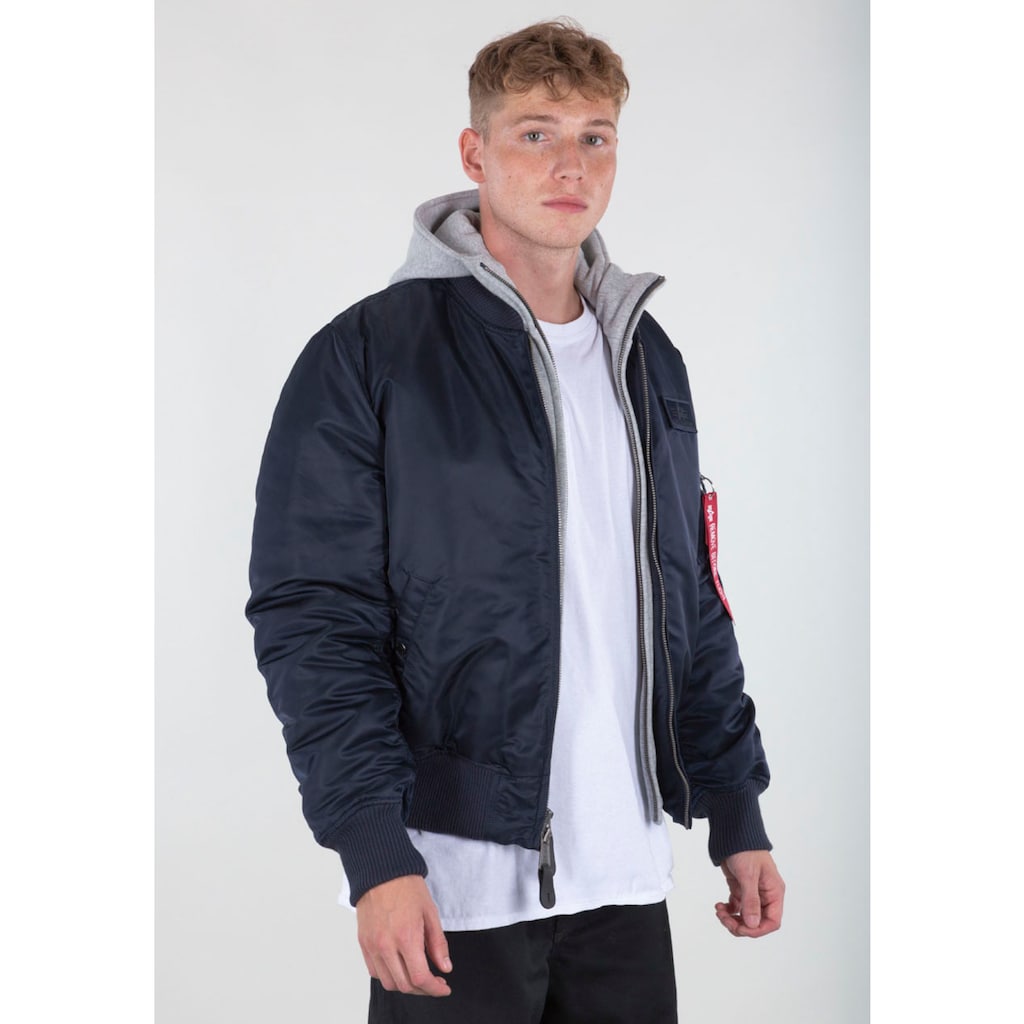 Alpha Industries Bomberjacke »MA-1 D-TEC«, mit Kapuze