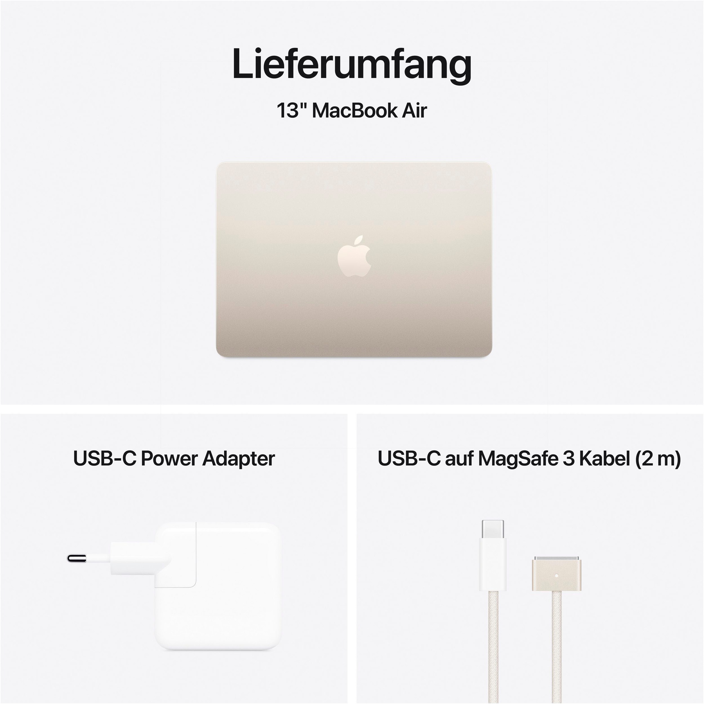 Apple Notebook »MacBook Air 13" CTO«, 34,46 cm, / 13,6 Zoll, Apple, M4, 10-Core GPU, 1000 GB SSD