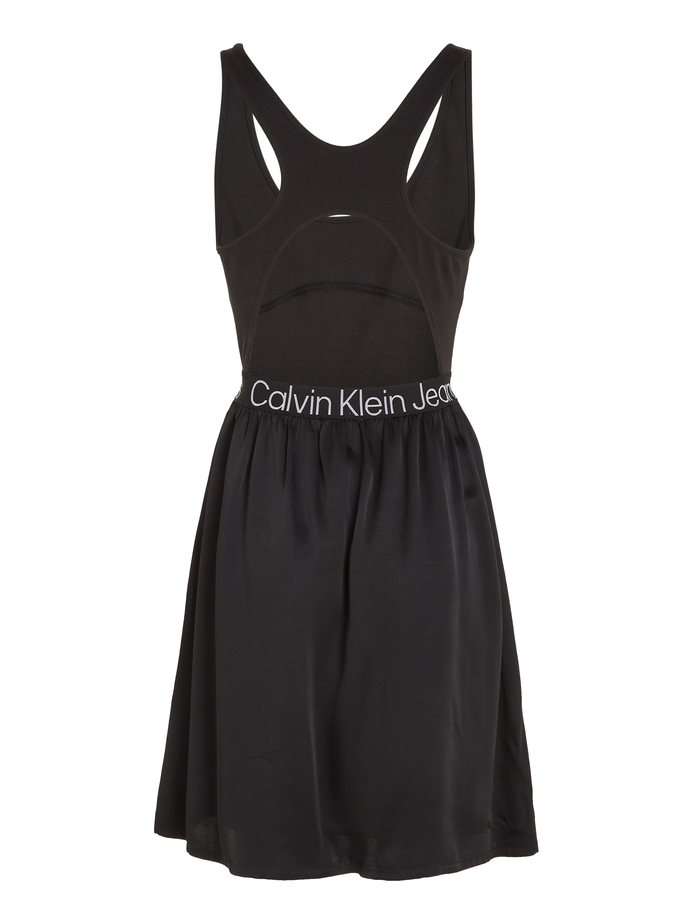 Calvin Klein Jeans Jerseykleid »RACERBACK LOGO ELASTIC DRESS«