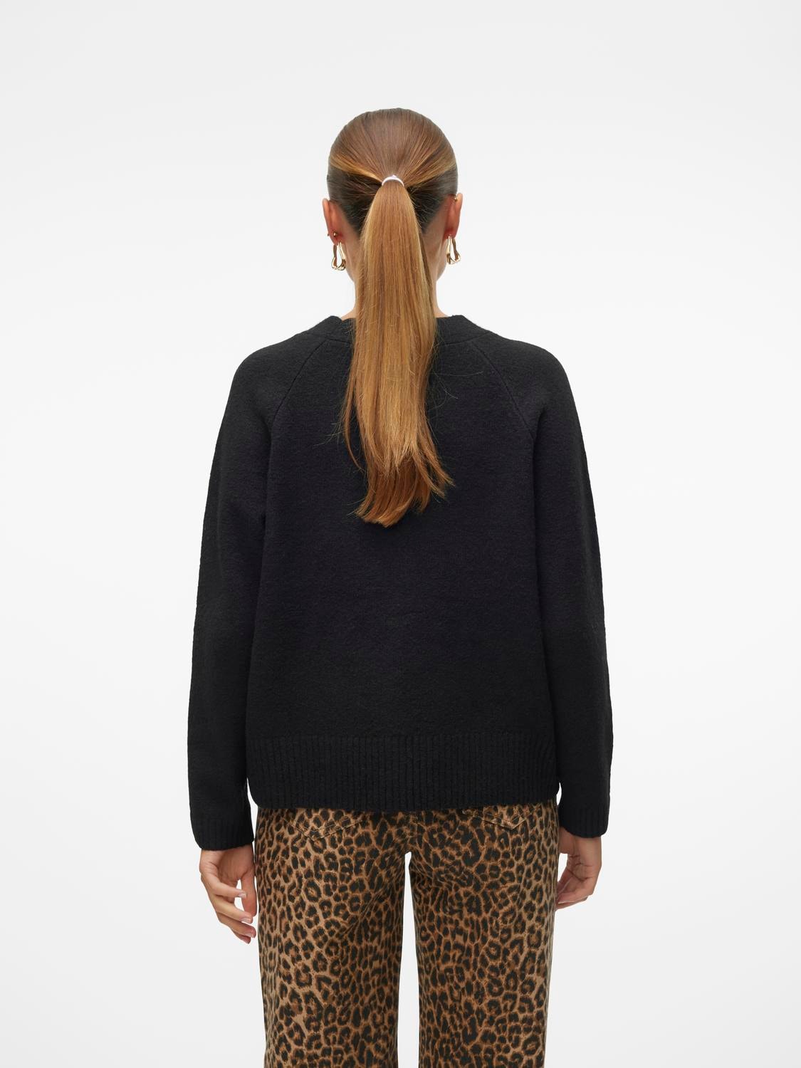 Vero Moda Strickjacke »VMBOOM LS V-NECK BUTTON CARDIGAN GA NOOS«