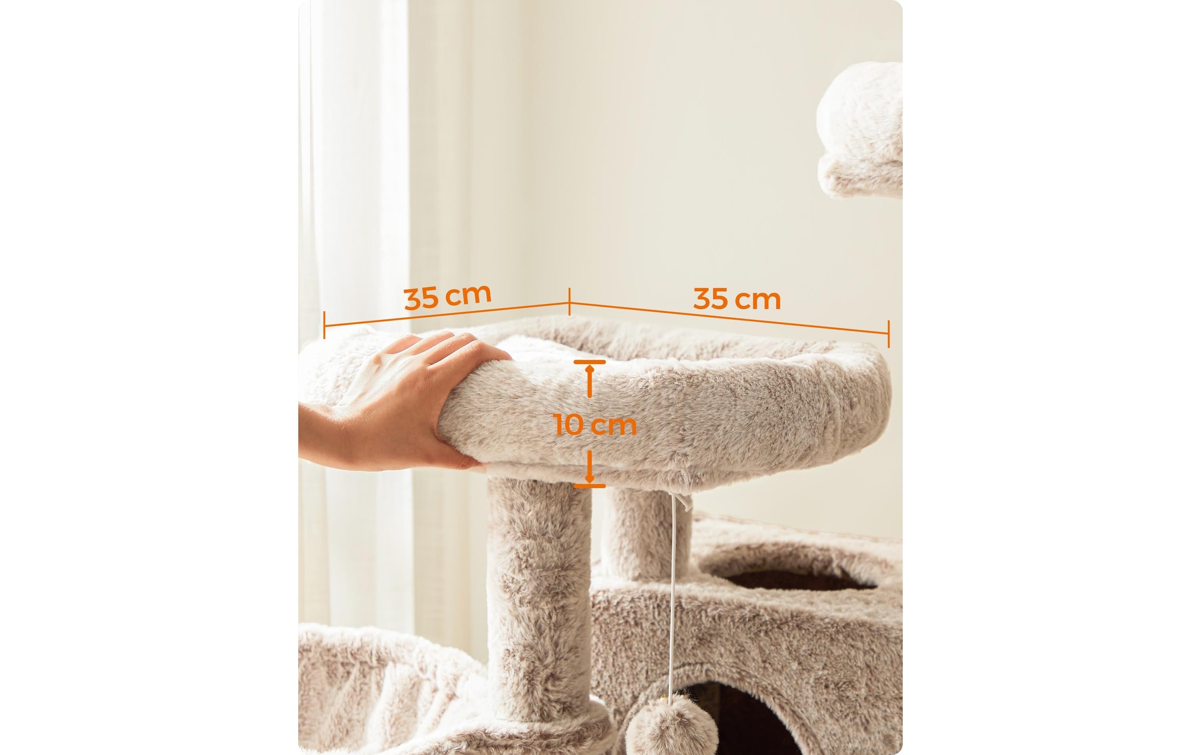 FEANDREA Kratzbaum »135 cm« 135 cm hoch