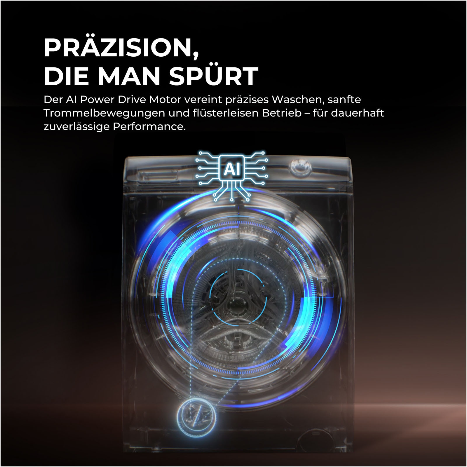 Haier Waschmaschine »HW90-BP14657TU1« 9 kg 1400 U/min Smart AI Automatikprogramm & Wi-Fi