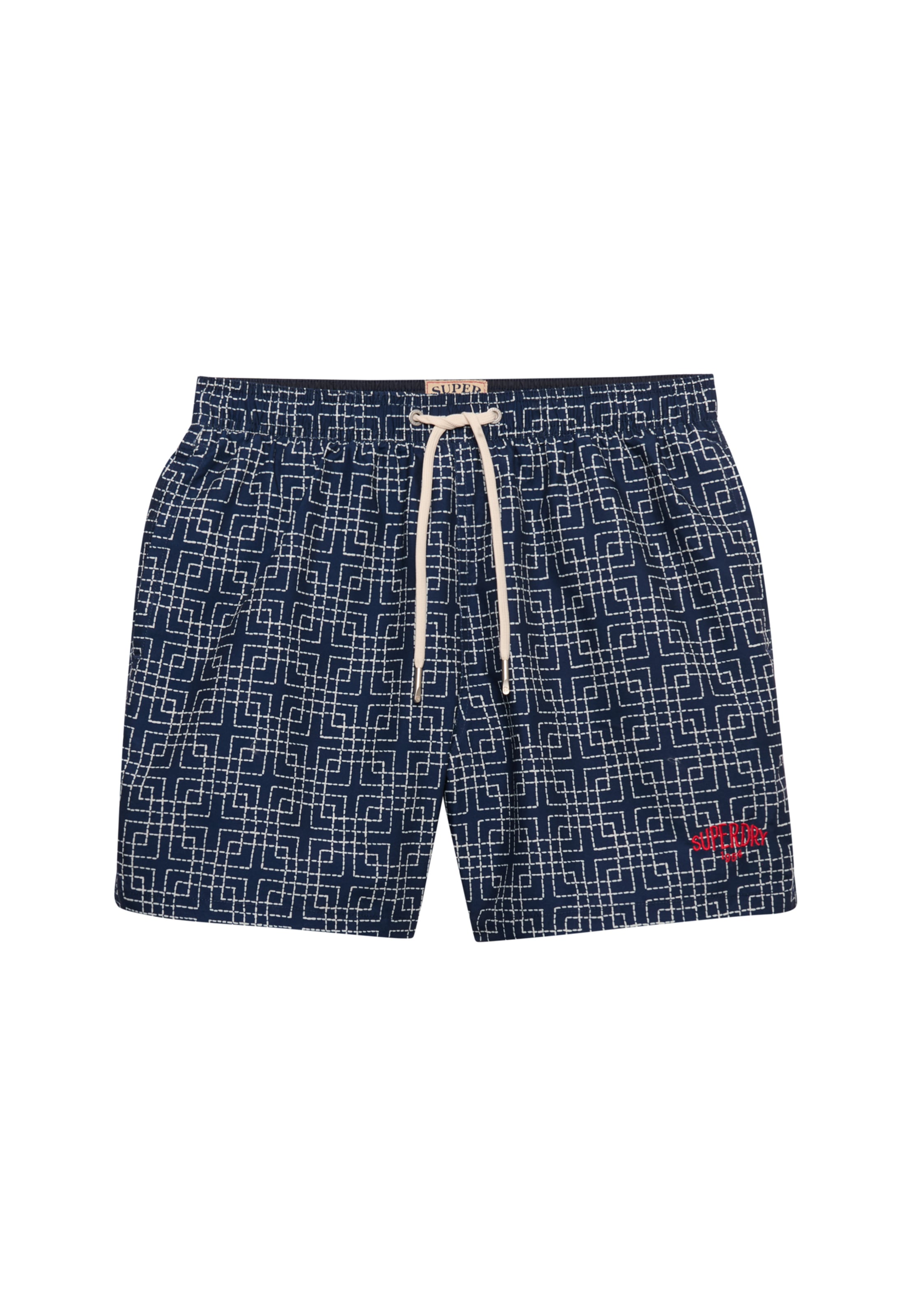 Superdry Badeshorts »PREMIUM PRINTED 15 SWIM SHORT«