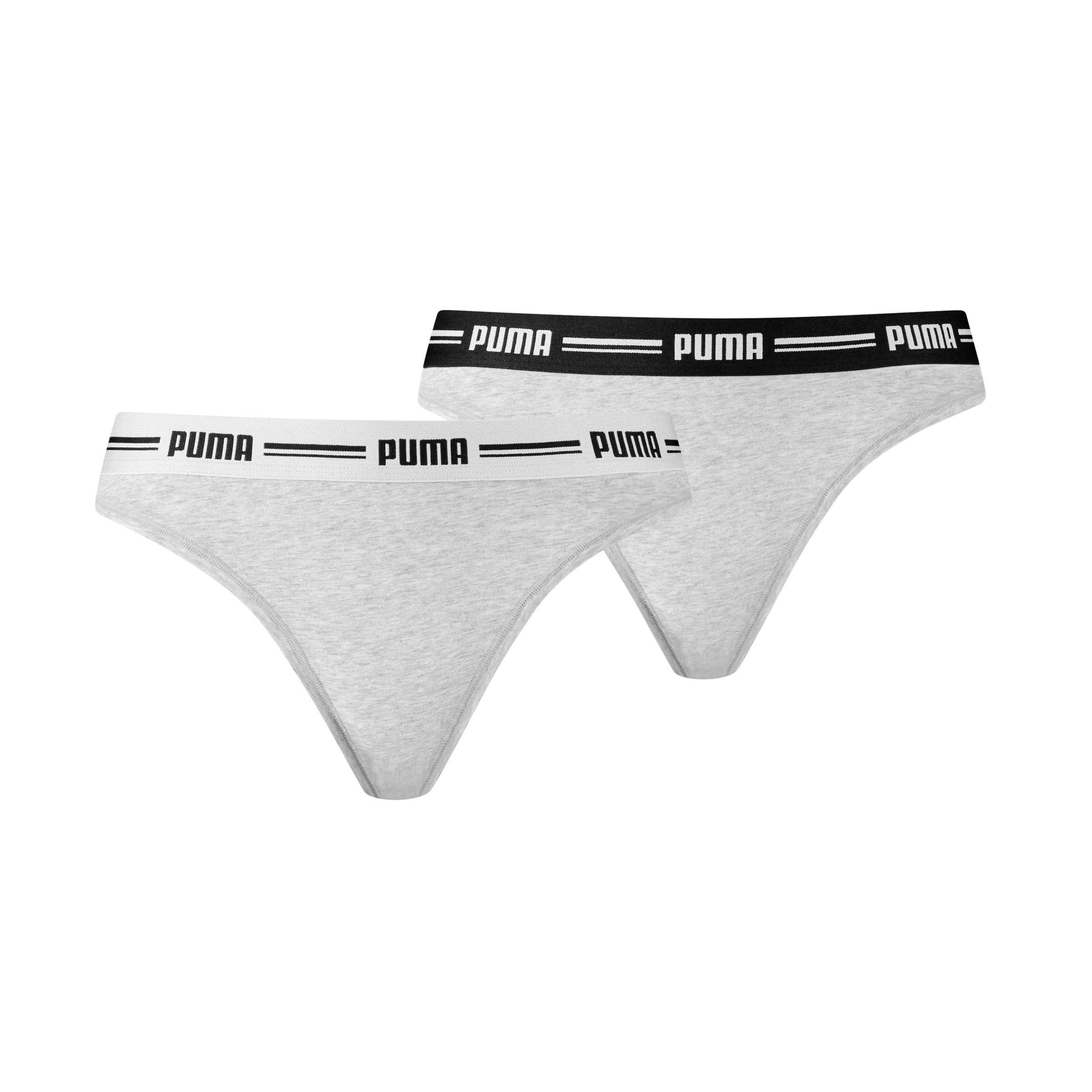 PUMA String »PUMA WOMEN STRING 2P HANG«, (2er Pack), Mit elastischem Logobund