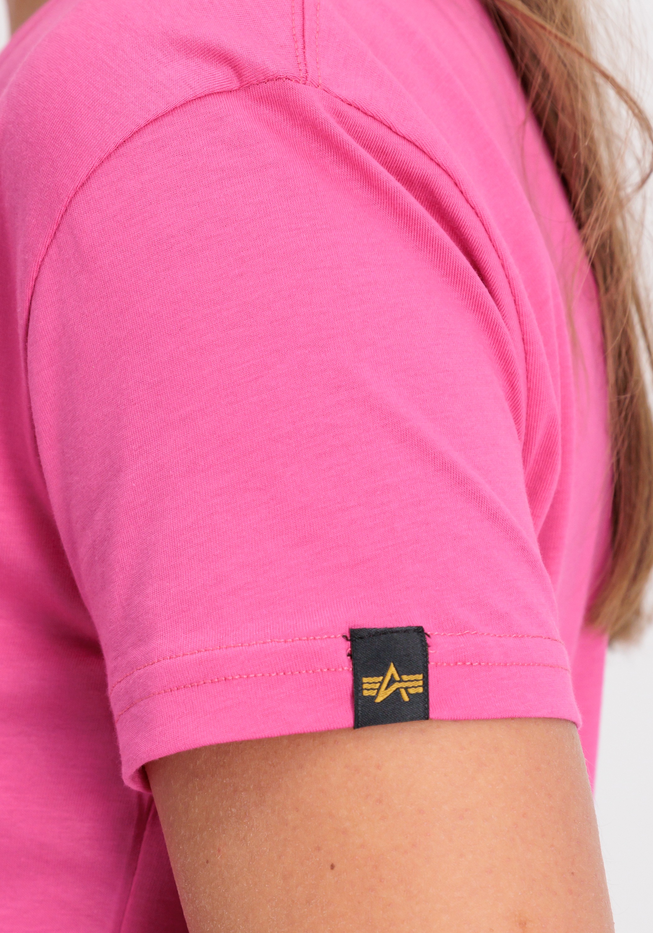 Alpha Industries T-Shirt »Alpha Industries Women - T-Shirts Basic T Small Logo Women«