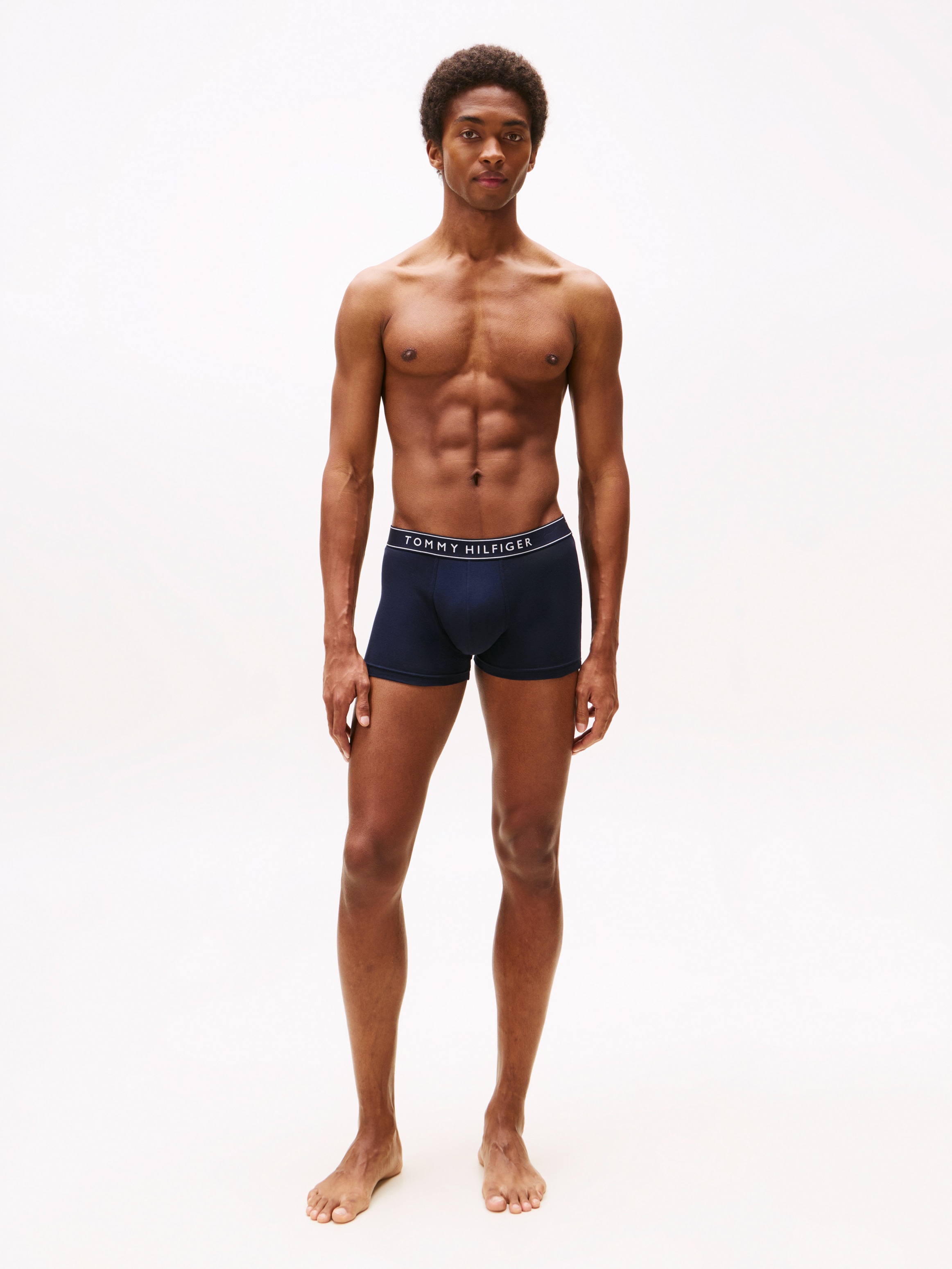 Tommy Hilfiger Underwear Trunk »3P TRUNK DTM«, (Packung, 3 St., 3er), mit Logobund