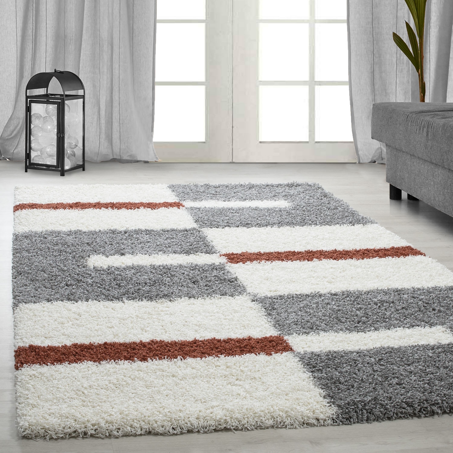Ayyildiz Teppiche Hochflor-Teppich »Gala Shaggy 2505«, rechteckig, 30 mm Hö günstig online kaufen