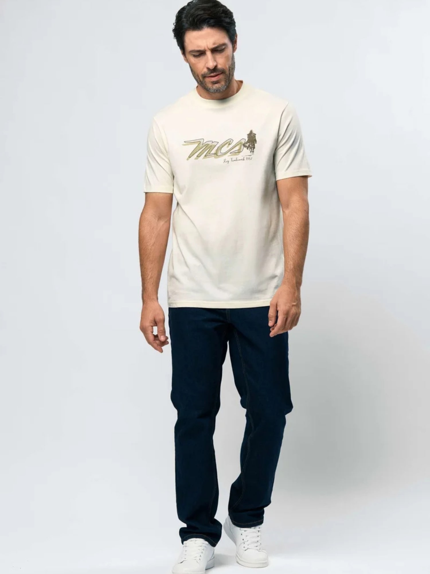 MCS Kurzarmhemd »MCS T-shirt MCJason«