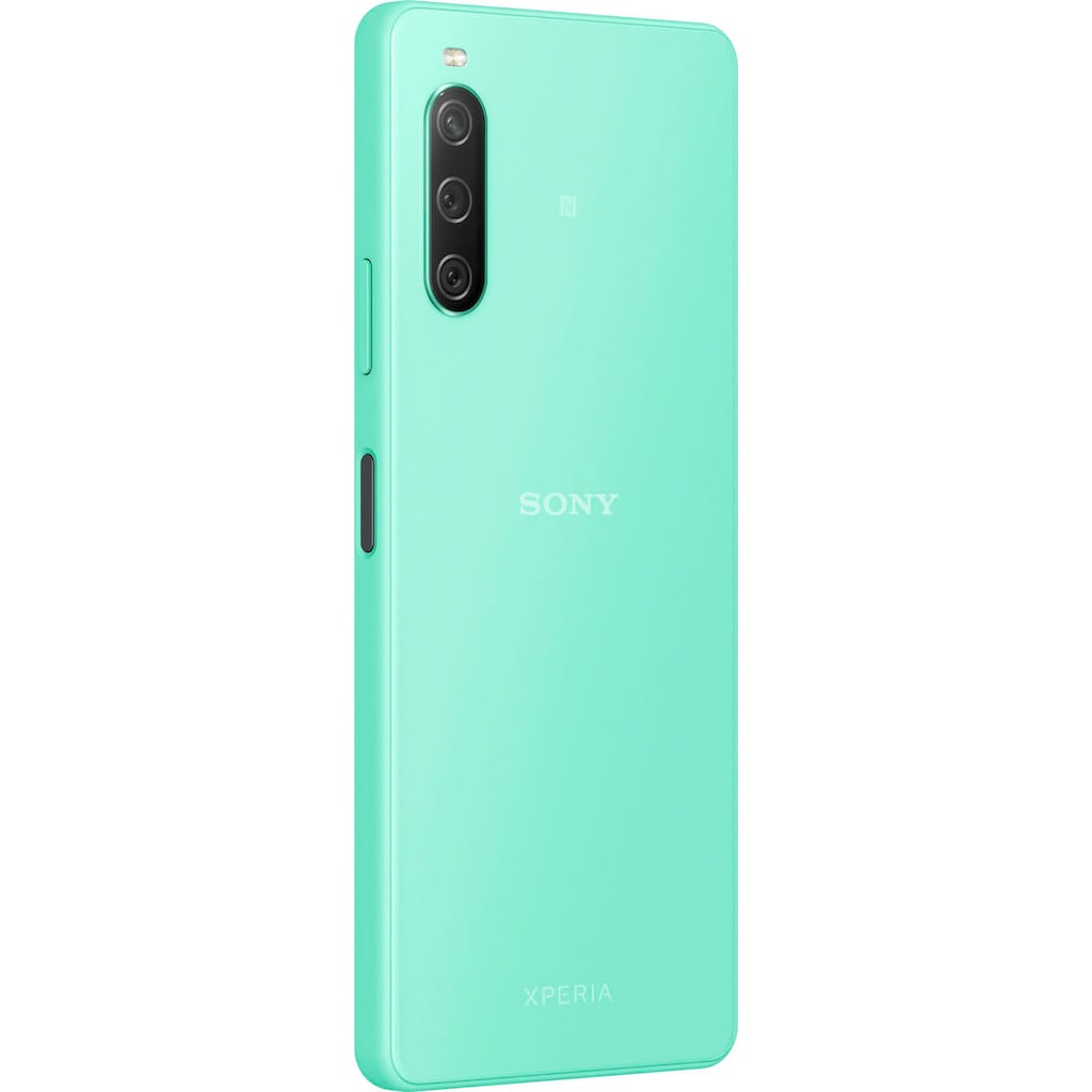 Sony Smartphone »Xperia 10 IV«, Mint Green, 15,24 cm/6 Zoll, 128 GB Speicherplatz, 8 MP Kamera, 5.000 mAh Akku