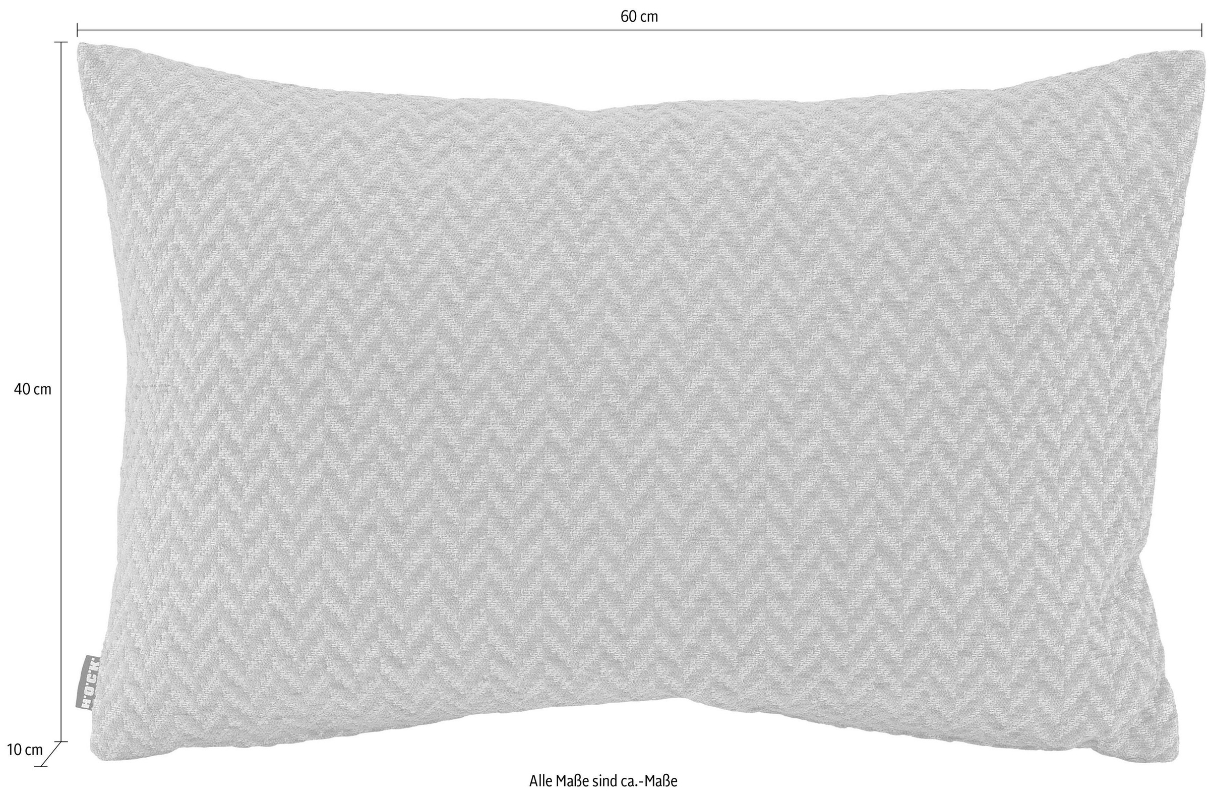 H.O.C.K. Dekokissen "Zircono" mit Ethnomuster, Kissenhülle mit Füllung, 1 S günstig online kaufen