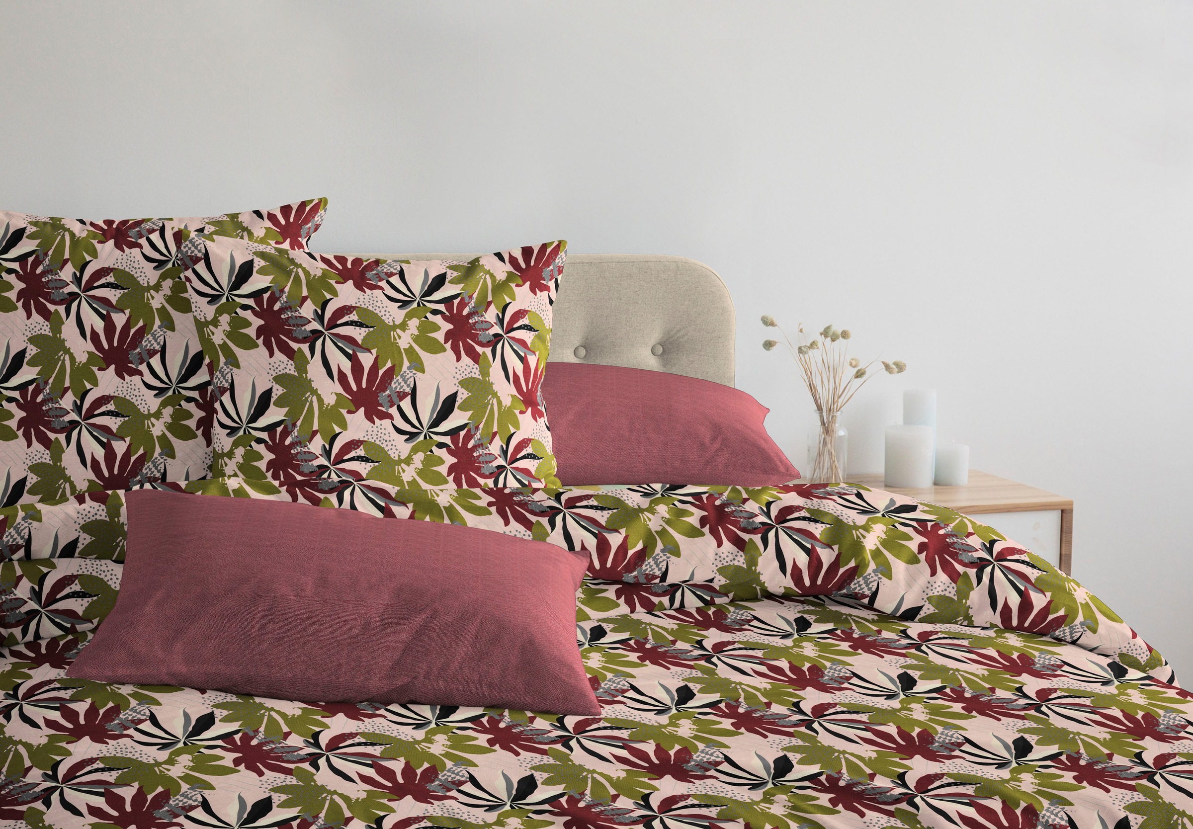 Adam Bettwäsche »Jungle« 2 Stk. tlg. aus 100 % Bio-Baumwolle, 2 teilig - Be günstig online kaufen