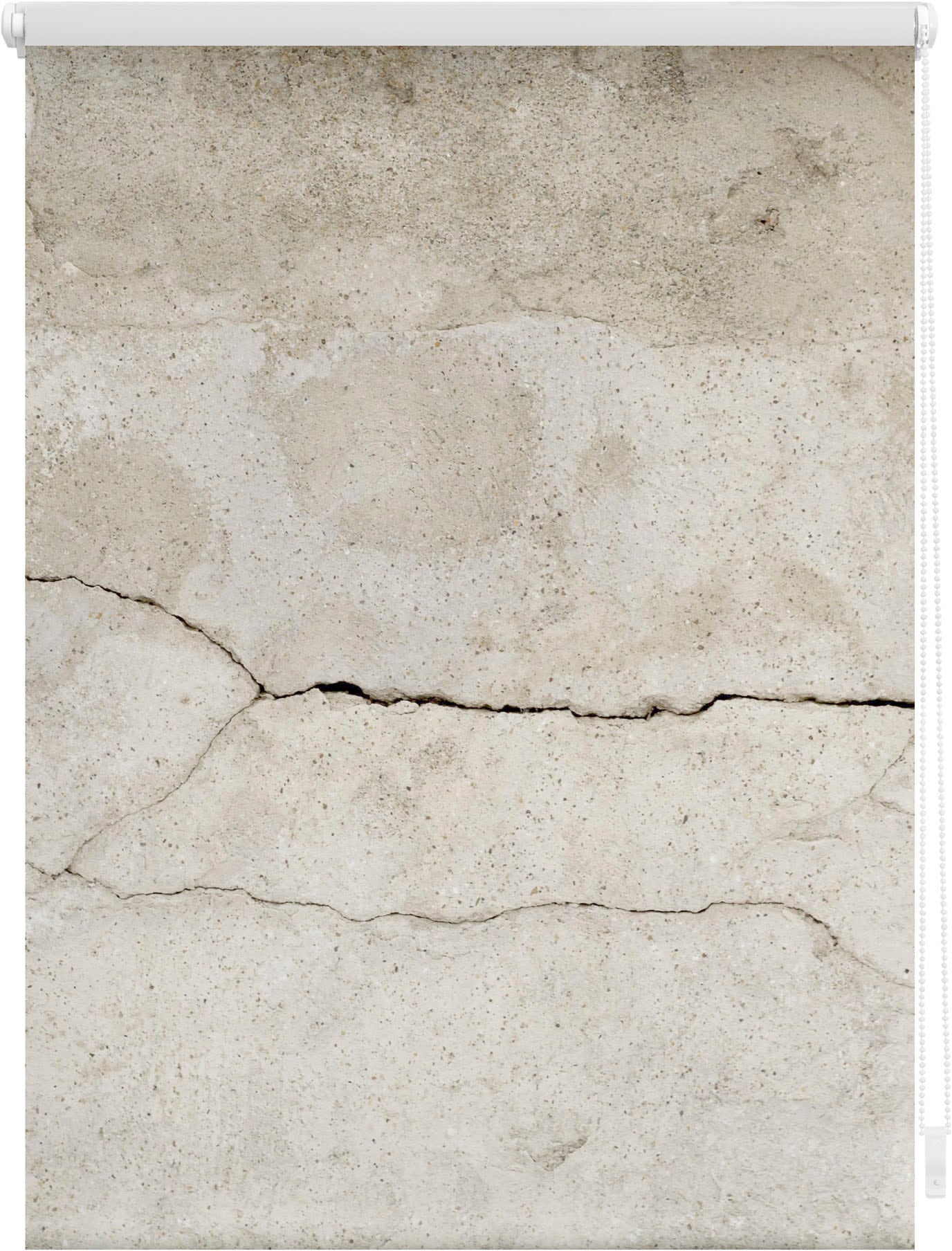 LICHTBLICK ORIGINAL Seitenzugrollo »Rollo Klemmfix, ohne Bohren, Verdunkelung, Beton - Grau«, verdunkelnd, Verdunkelung-energiesparend, freihängend