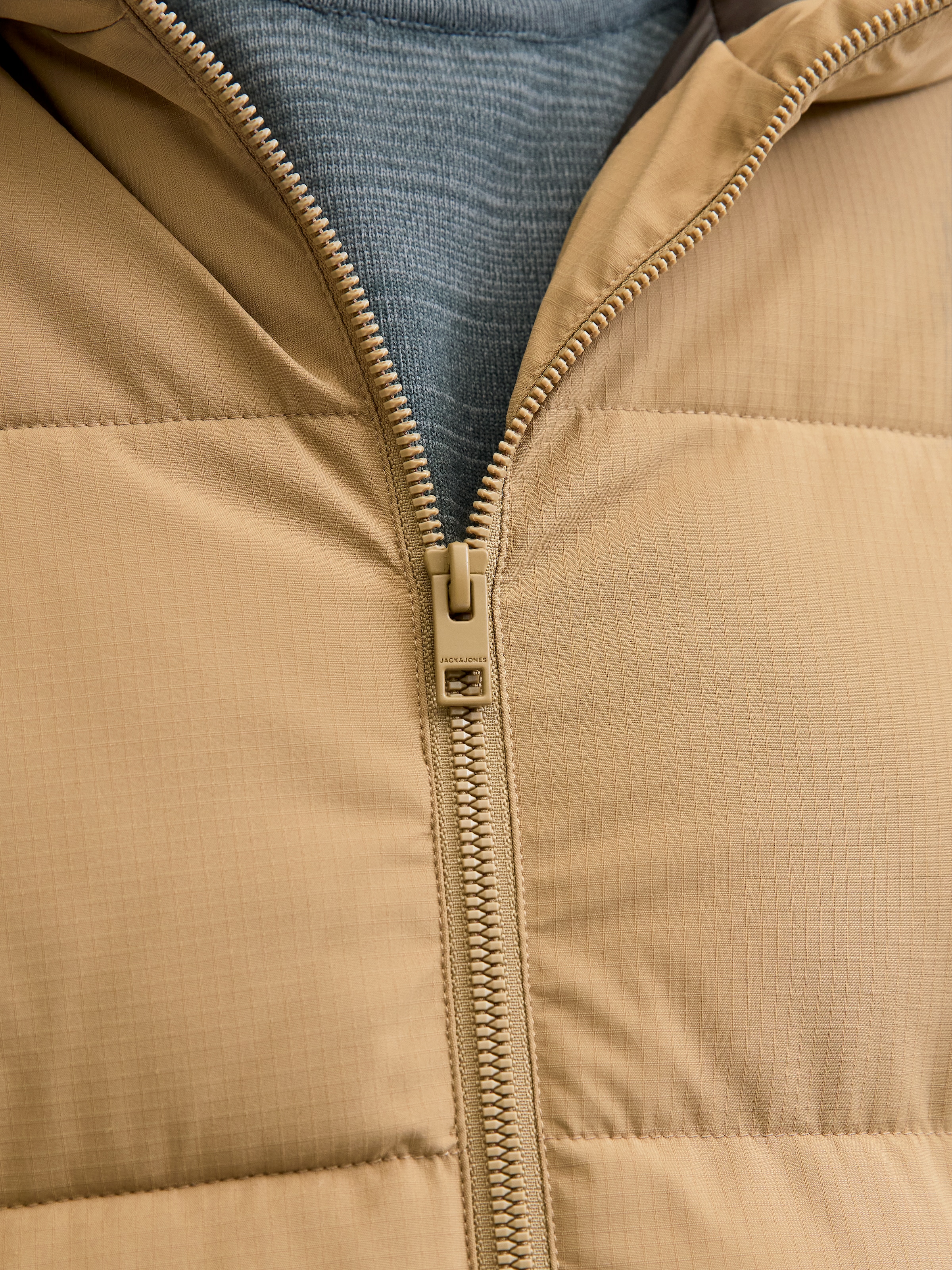 Jack & Jones Steppjacke »JJGLOBAL PUFFER JACKET« mit Kapuze