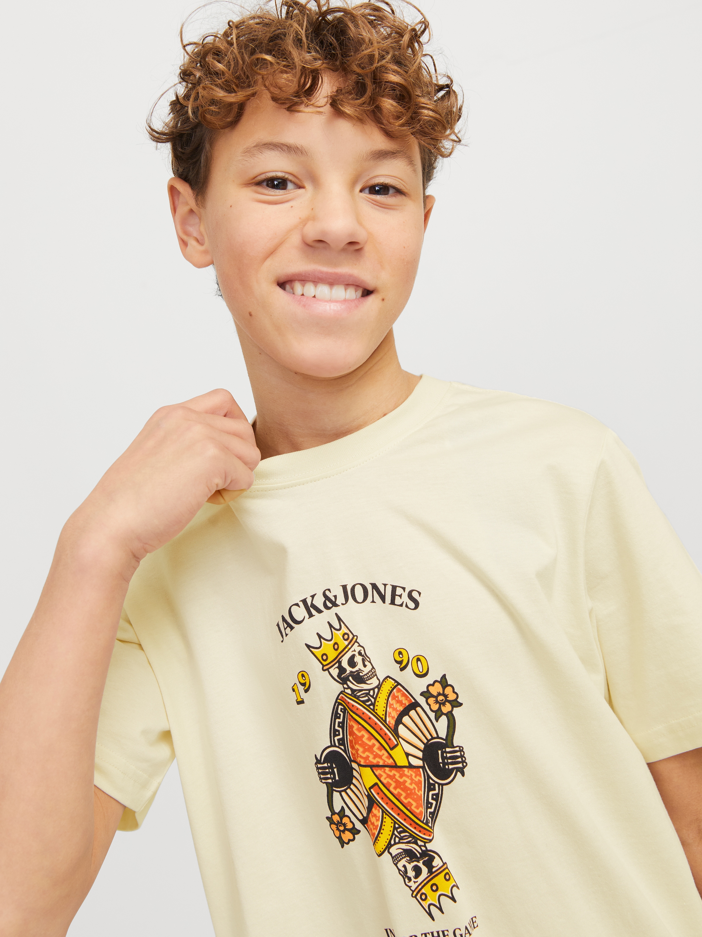 Jack & Jones Junior T-Shirt »JORANATOMY SKULL TEE SS CREW NECK SN JNR«