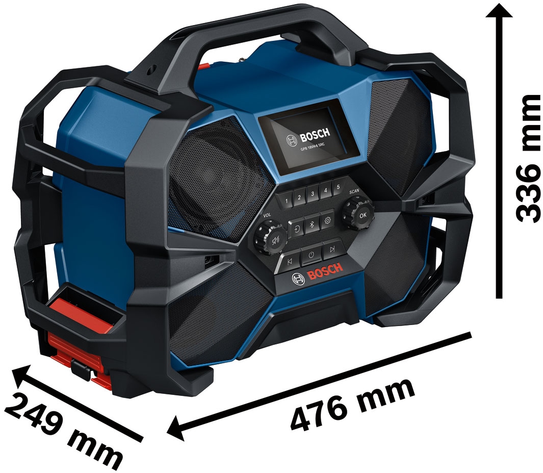 Bosch Professional Baustellenradio »»GPB 18VH-6 SRC««