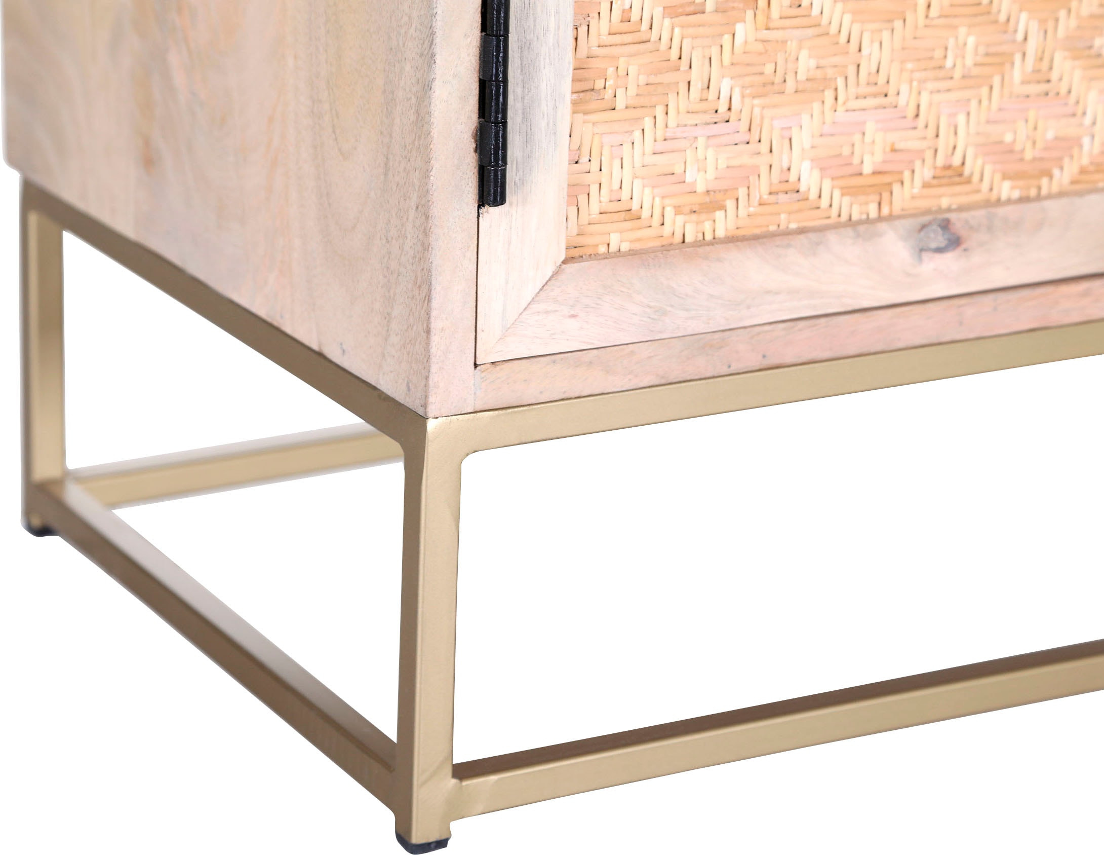 Gutmann Factory Highboard »Belkin«, Stauraumschrank mit extravaganter Rattanfront, Breite 80 cm