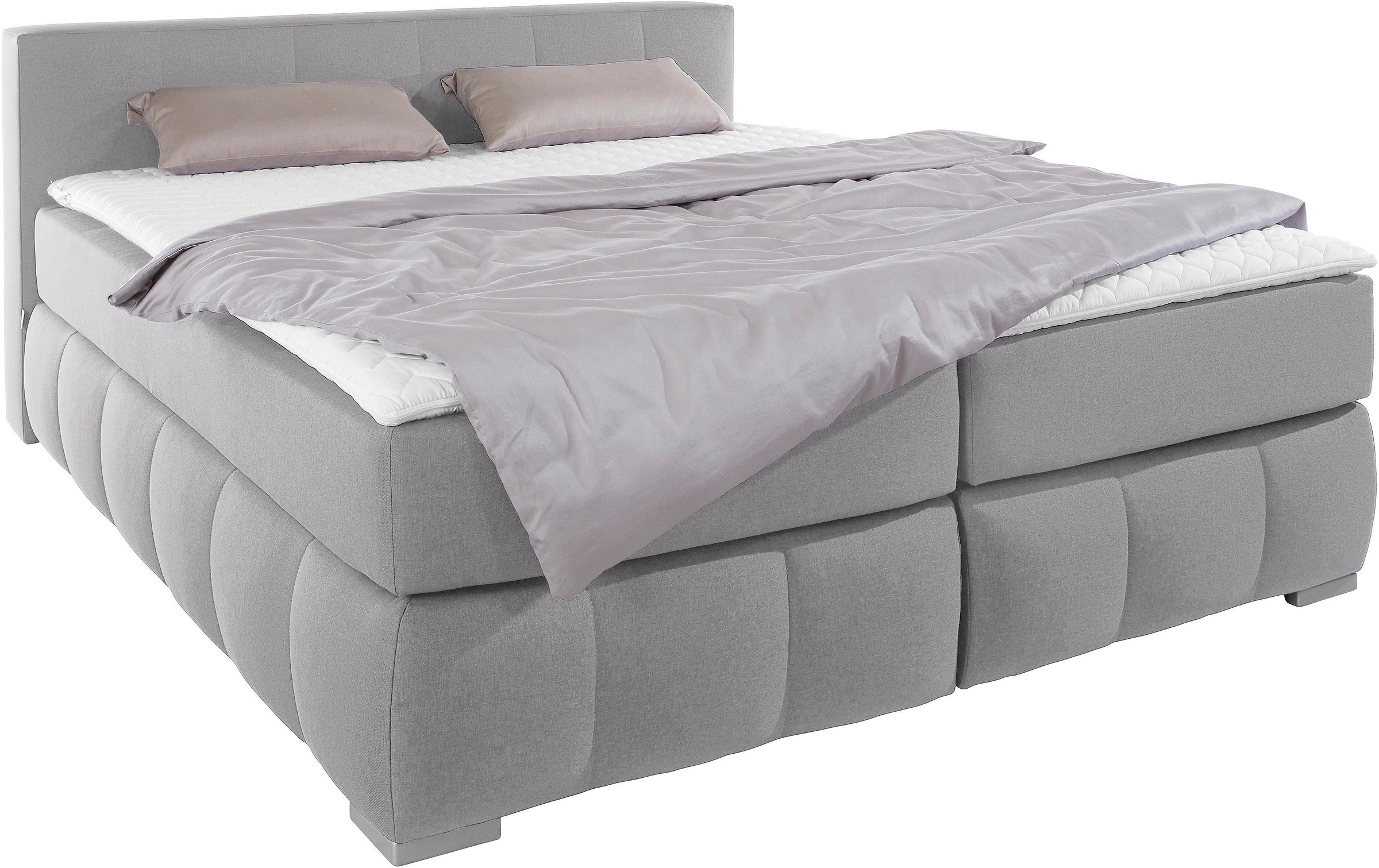 3. Bild von Guido Maria Kretschmer Home&Living Boxspringbett »Chelles«, inkl. Topper, in XXL- Überlänge 220 cm, Unterbox mit feine Wölbung