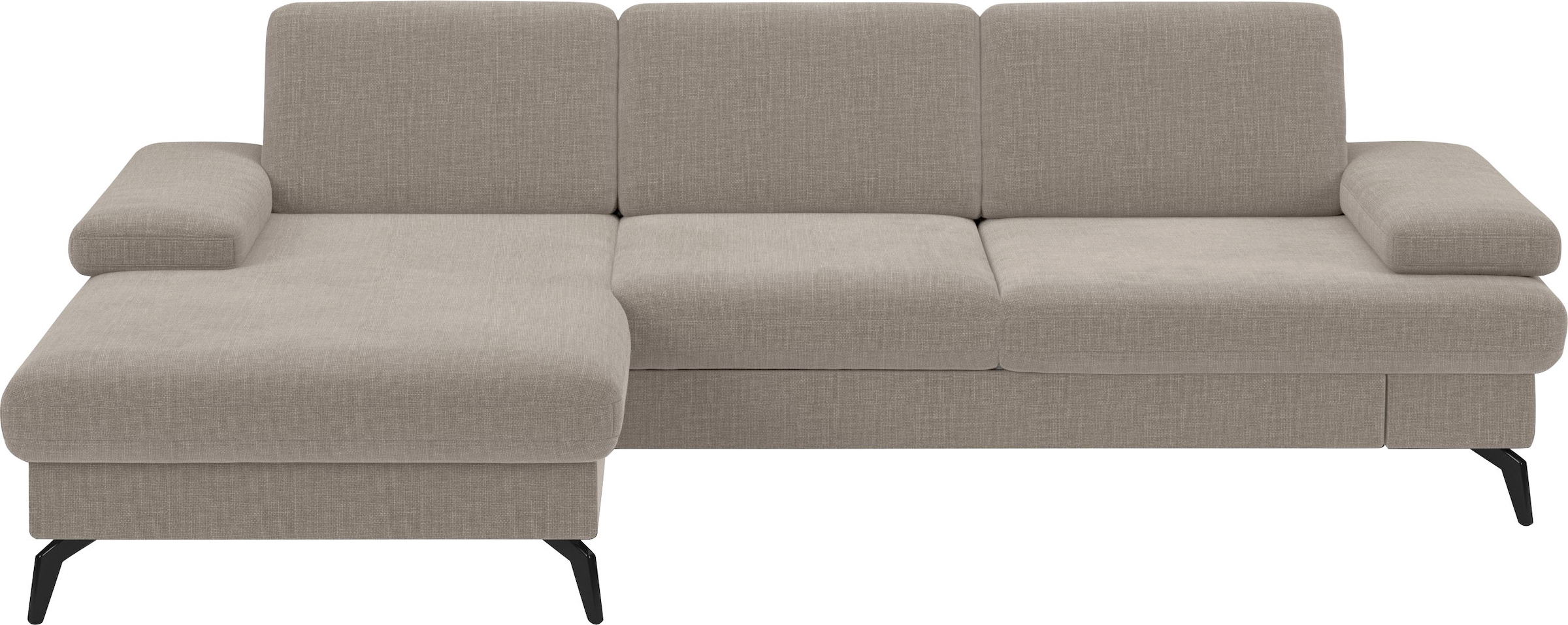 sit&more Ecksofa »Morris L-Form, inkl. Sitztiefenverstellung«, wahlweise mi günstig online kaufen