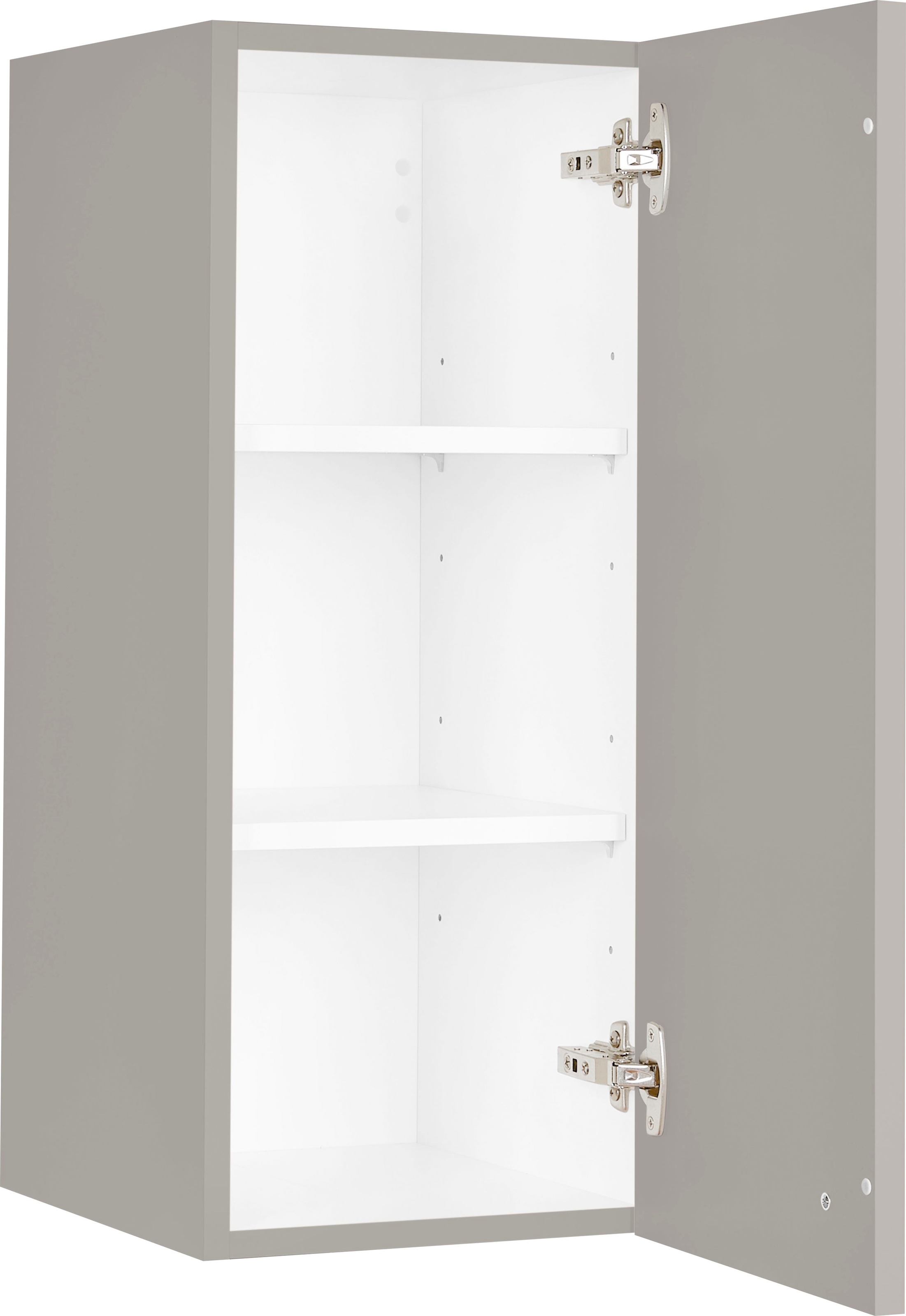 nobilia® Hängeschrank »"Cascada", Ausrichtung wählbar, vormontiert,« in drei Breiten: 30, 45 und 60 cm, mit Soft-Close-Funktion
