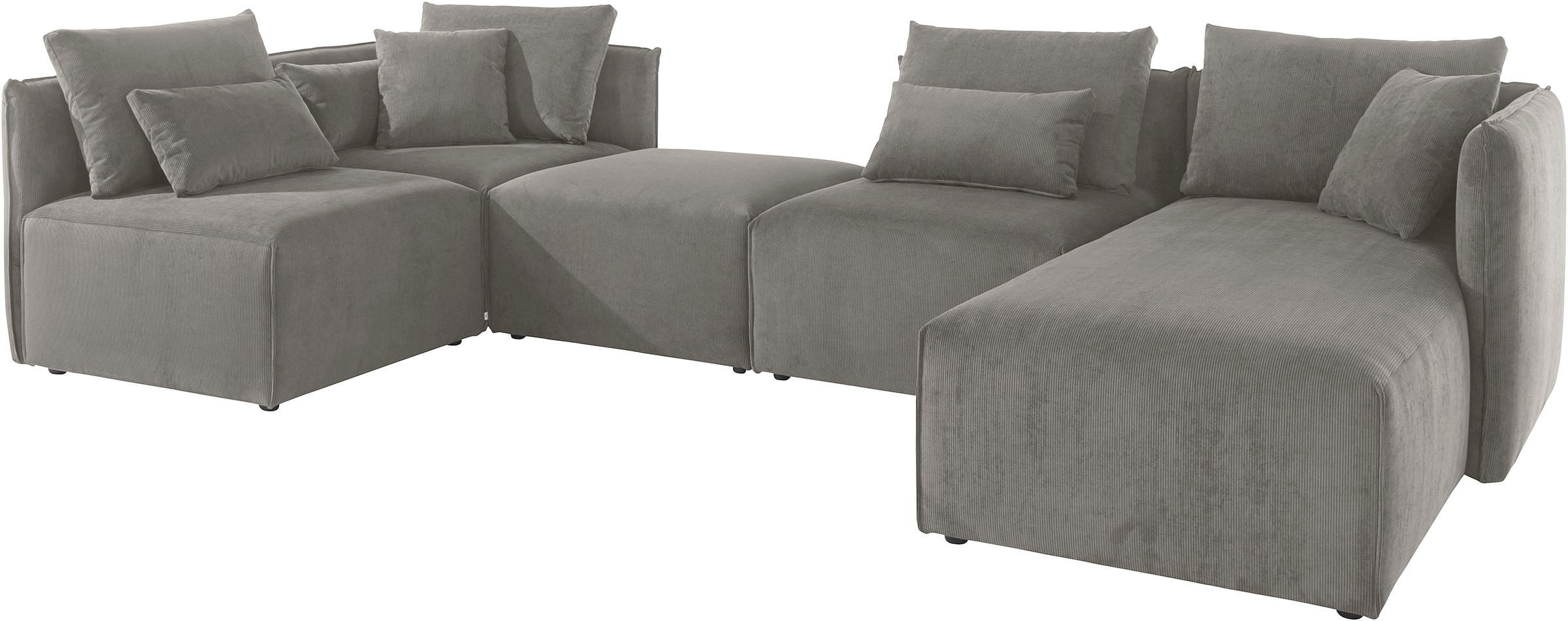 OTTO home Wohnlandschaft »Nöre U-Form« 5 Teile, in vielen Bezugsqualitäten günstig online kaufen