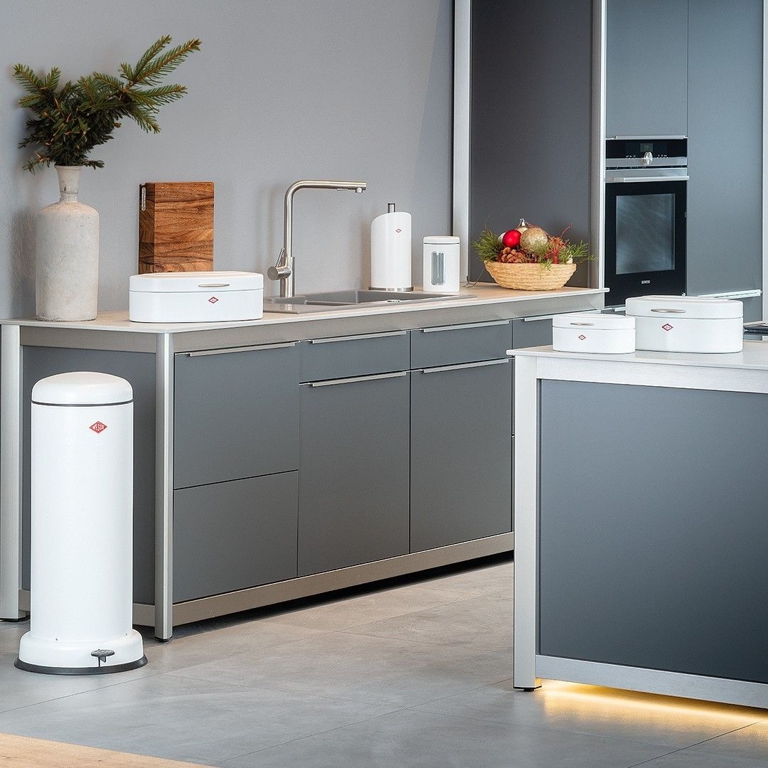 WESCO Mülleimer »Big Baseboy«, 1 Behälter, Abfallsammler mit Dämpfer 30 Liter