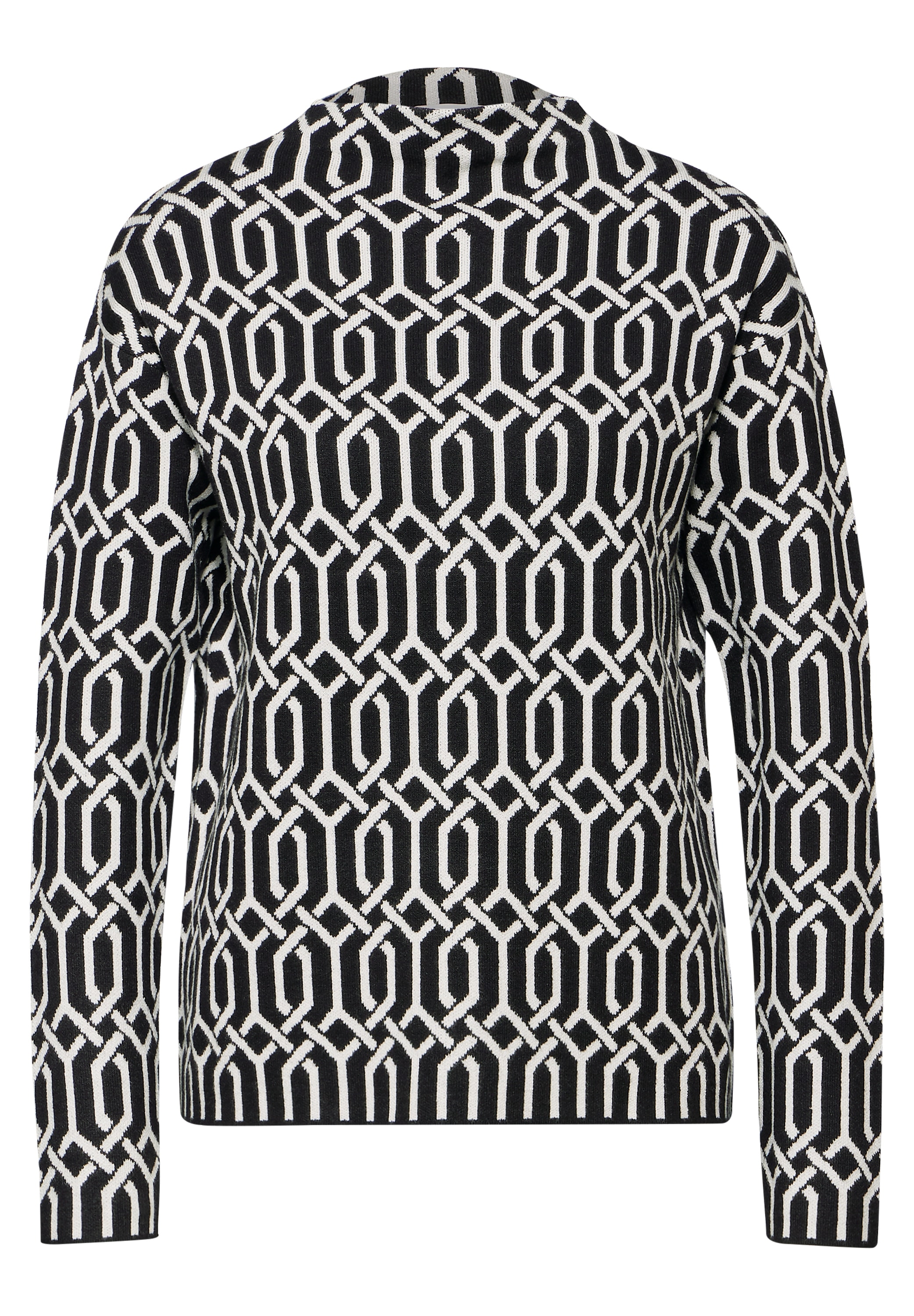 STREET ONE Strickpullover, mit grafischem Muster