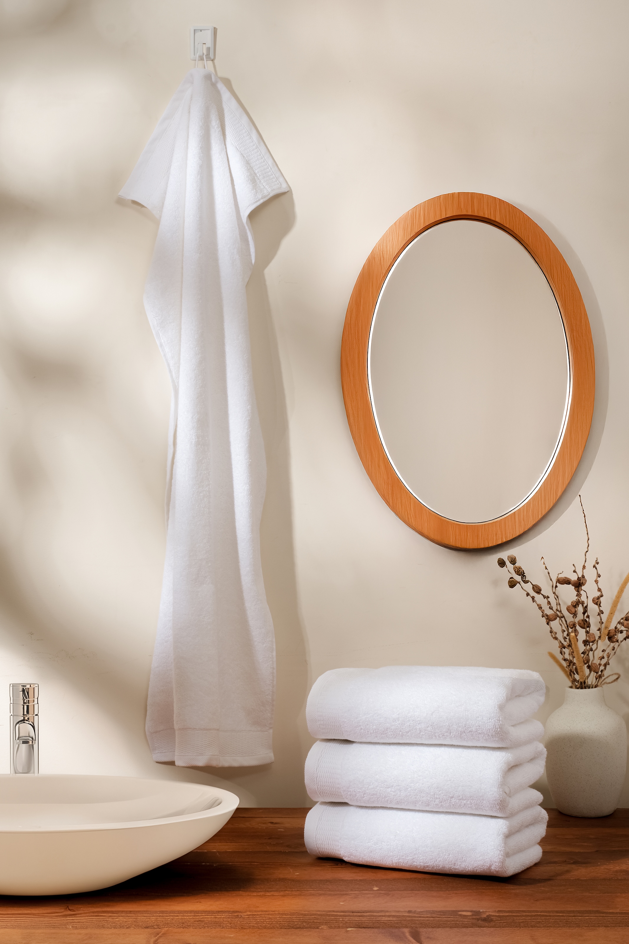 OTTO home Handtücher »Fenya, flauschig und weich, Premium Handtücher 550gr/m²« mit Bordüre, Set, 100% Baumwolle, Hotel-Qualität, 5 Jahre Garantie