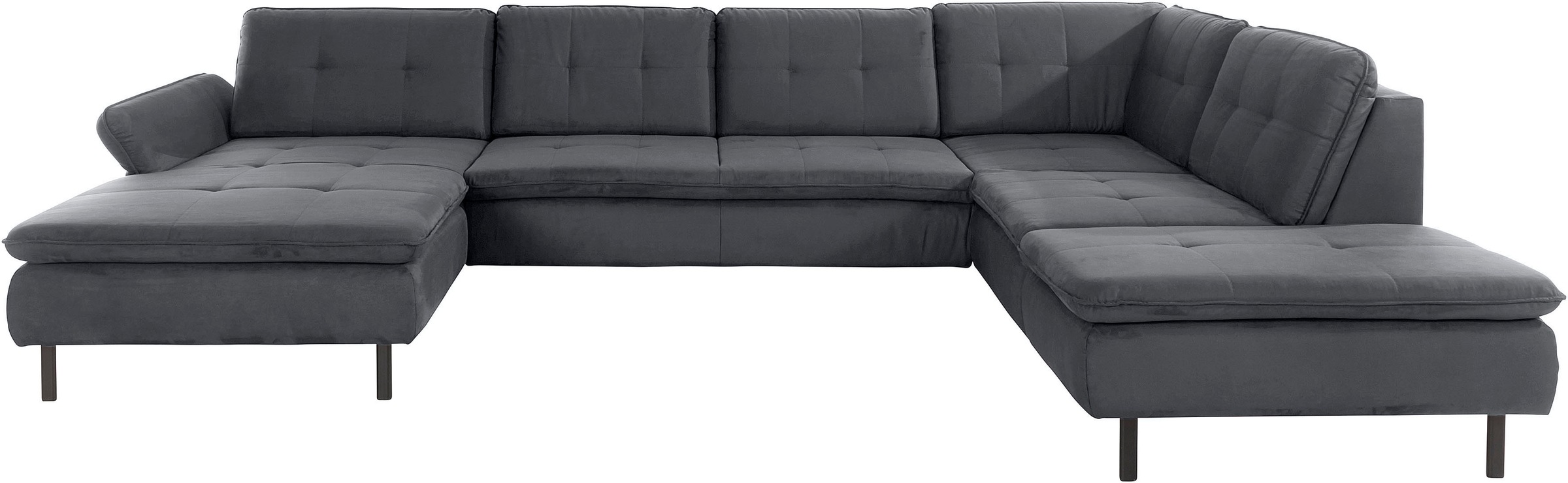 Home affaire Wohnlandschaft »Birkholm U-Form« Armlehnverstellung, auch in E günstig online kaufen