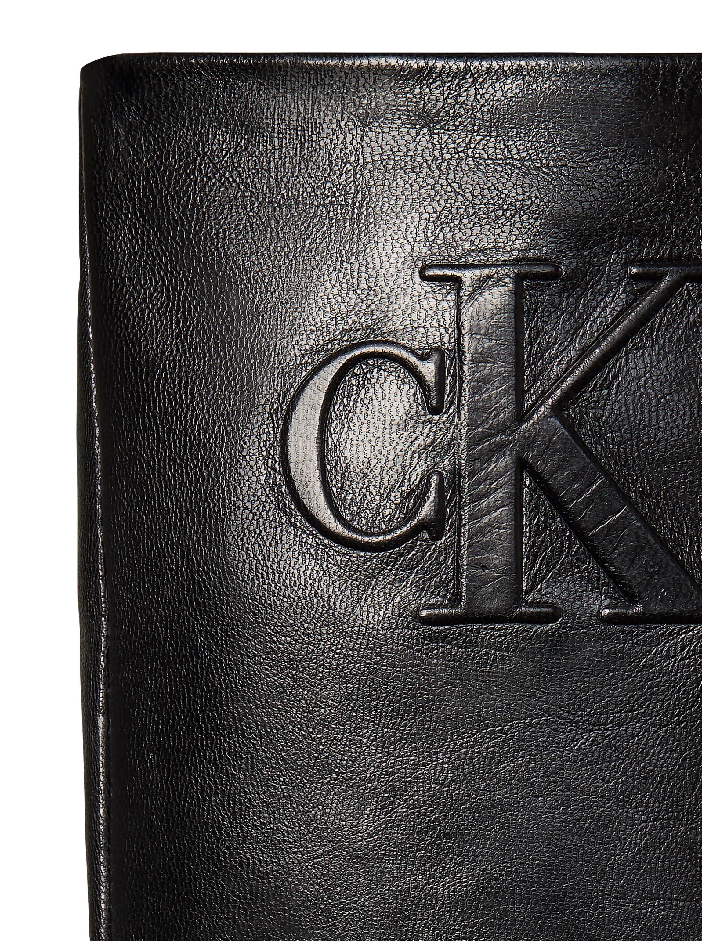 Calvin Klein Lederhandschuhe Regular fit mit Markenlogo