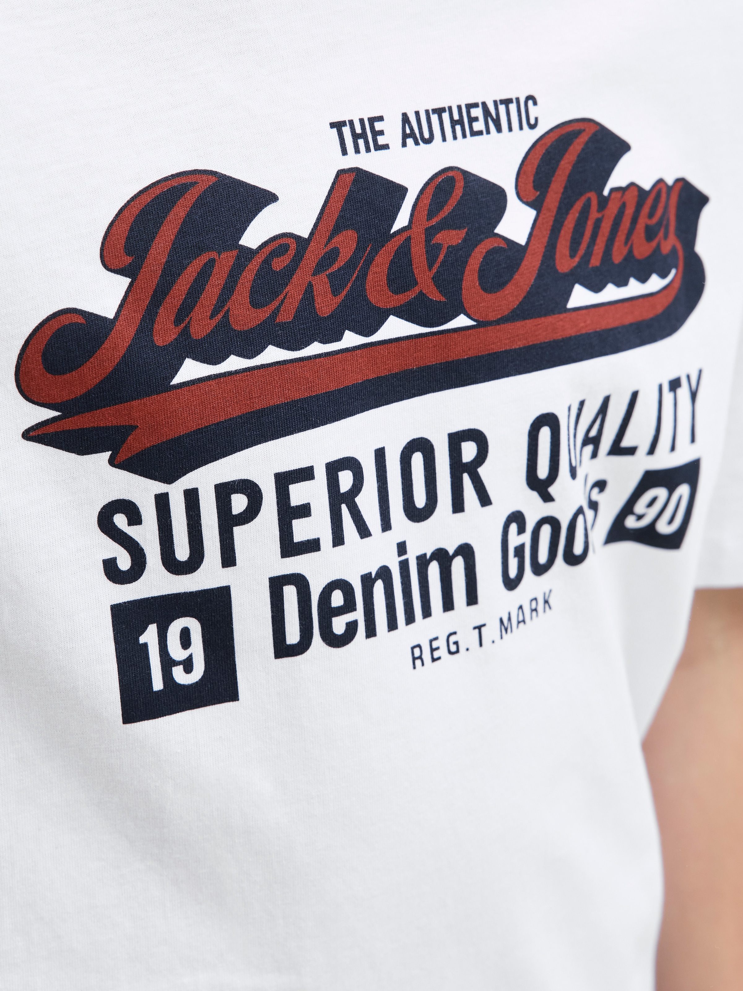 Jack & Jones Junior T-Shirt »JJELOGO TEE SS ONECK 2 COL AW25 NOOS JNR«