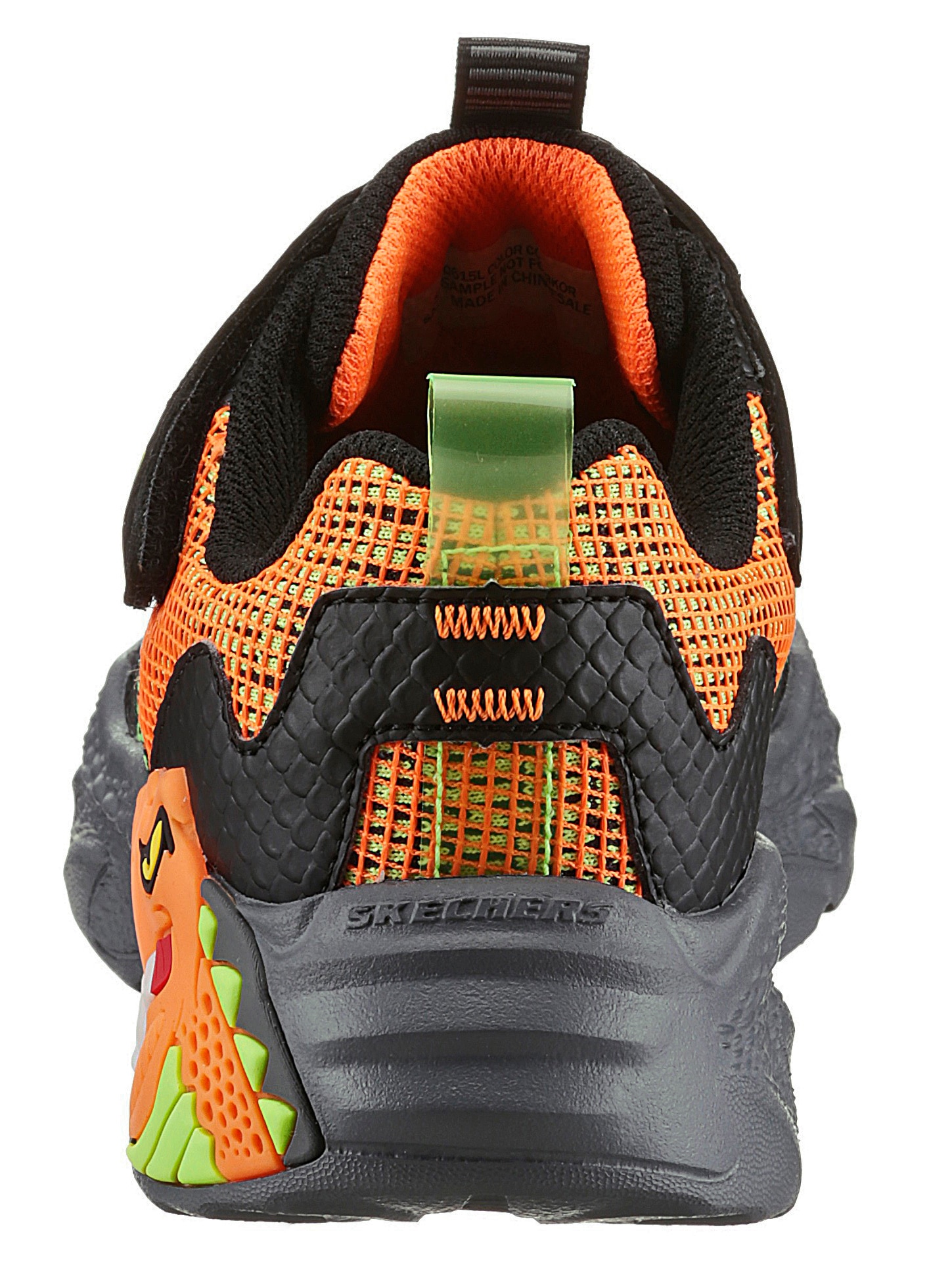 Skechers Sneaker »DINO-LIGHTS-«, Freizeitschuh mit Blinkfunktion, Größenschablone zum Download
