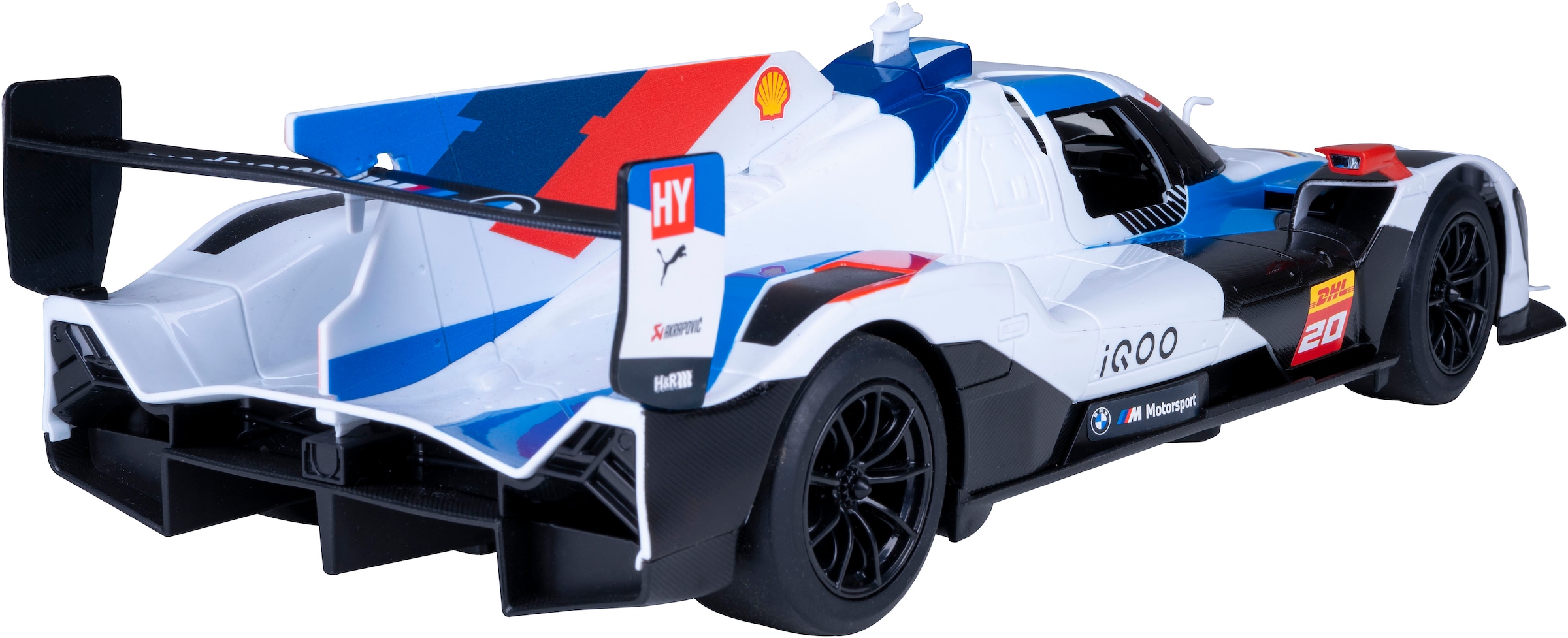 Jamara RC-Auto »BMW M Hybrid V8 LMDH 1:14 weiß 2,4GHz«, mit LED Licht