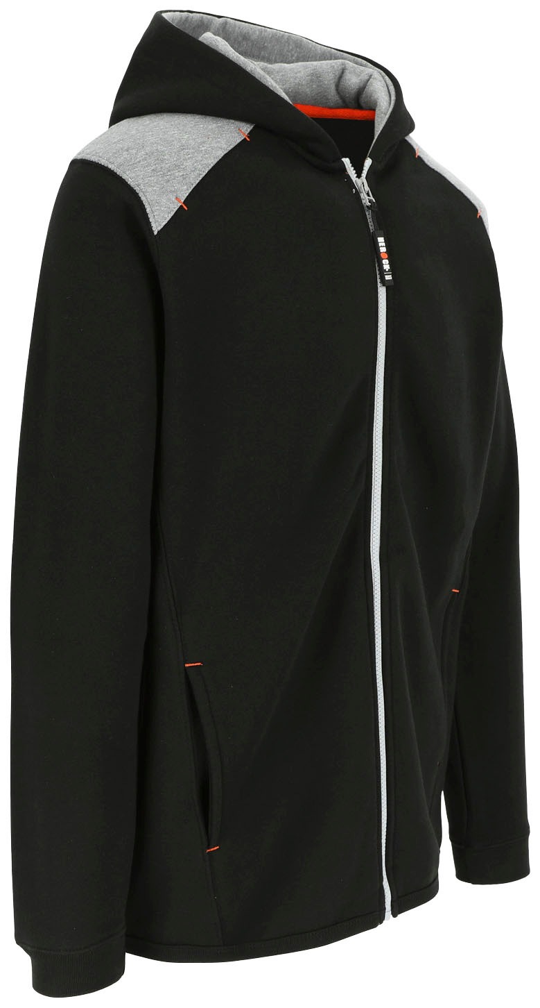 Herock Kapuzenpullover »Juno Sweater mit Jacke und Angenehme langem langem mit bei Rückenteil online Kapuze«, Reißverschluss