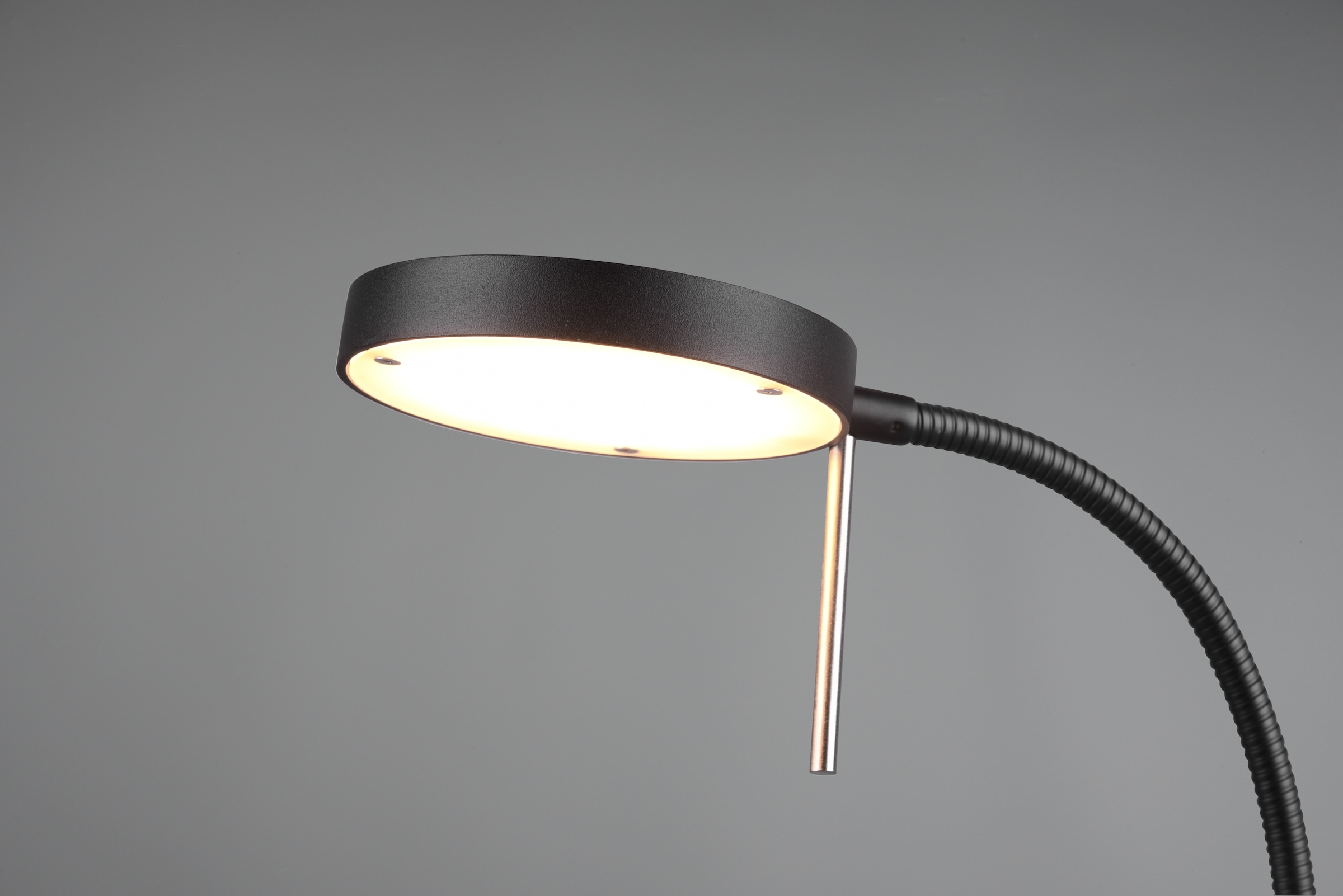 TRIO Leuchten LED Tischleuchte »MONZA, Tischlampe mit Sensordimmer Lichtfarbe einstellbar 2300-4000K«, 1 flammig, Leuchtmittel LED-Board | LED fest integriert, Leuchtenkopf flexibel verstellbar Memoryfunktion Höhe 57-74 cm